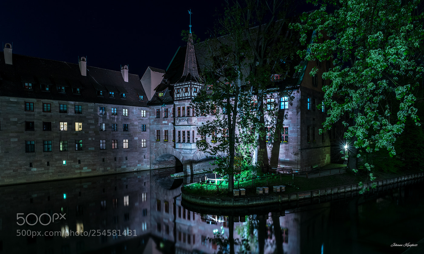 Nikon D800 sample photo. N rnberg bei nacht photography