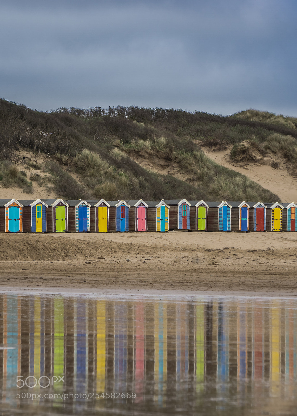 Sony a6000 sample photo. Beach reflection photography