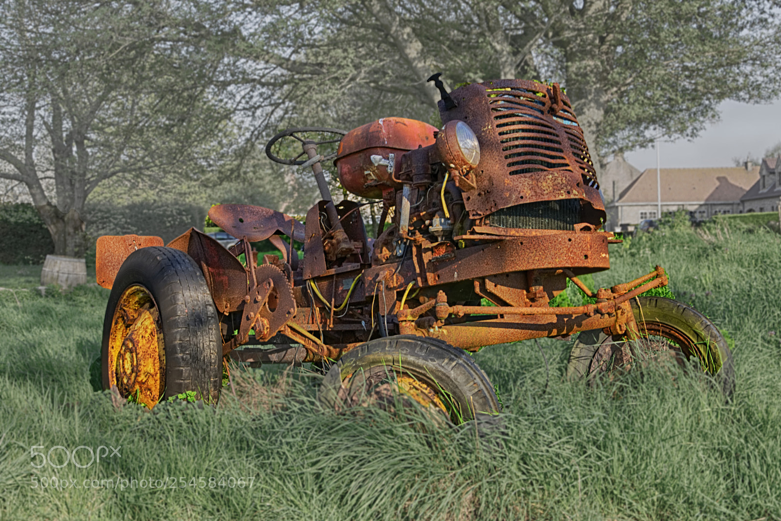 Nikon D7200 sample photo. Tractor photography