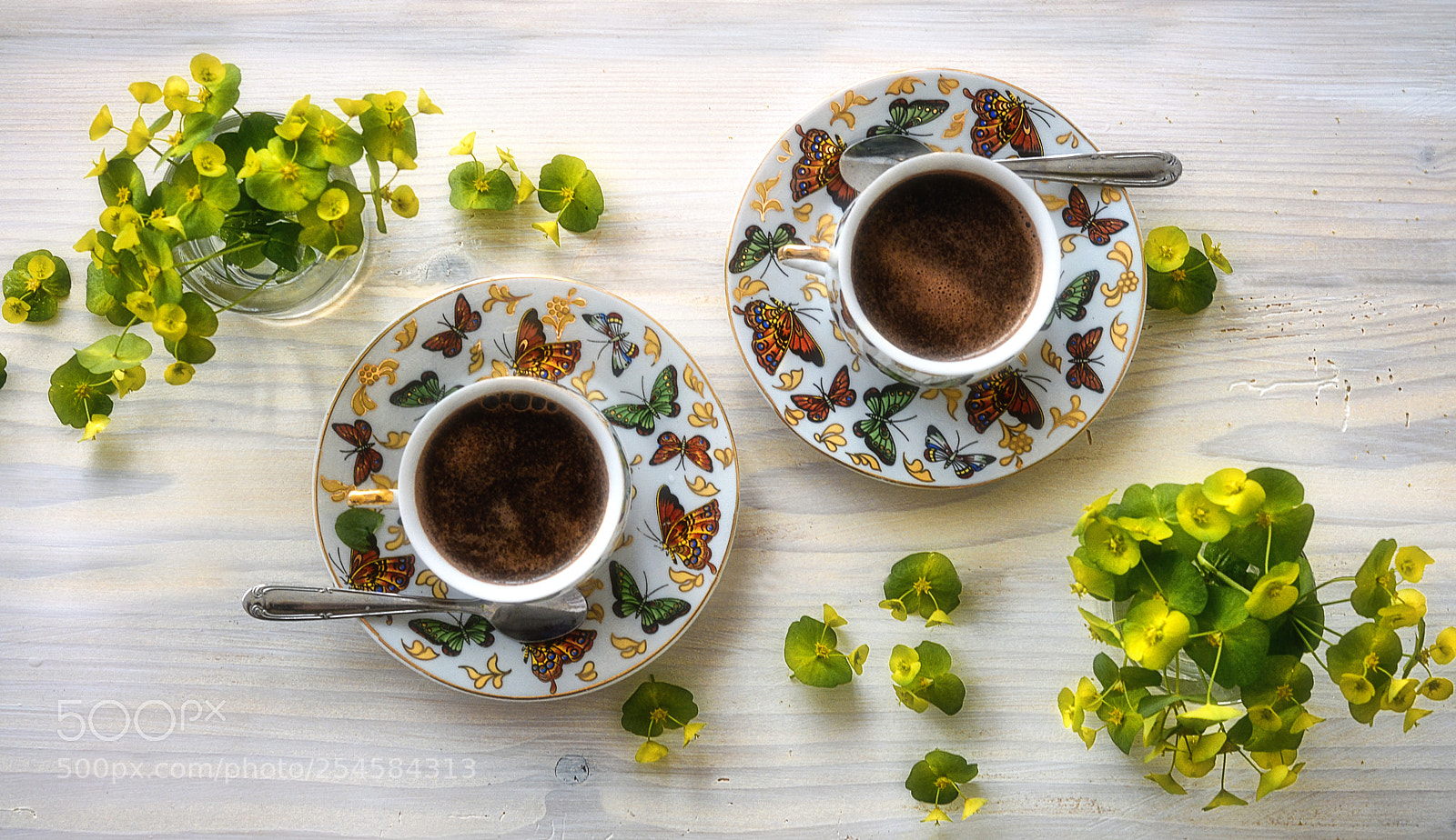 Nikon D610 sample photo. Spring coffee for two photography