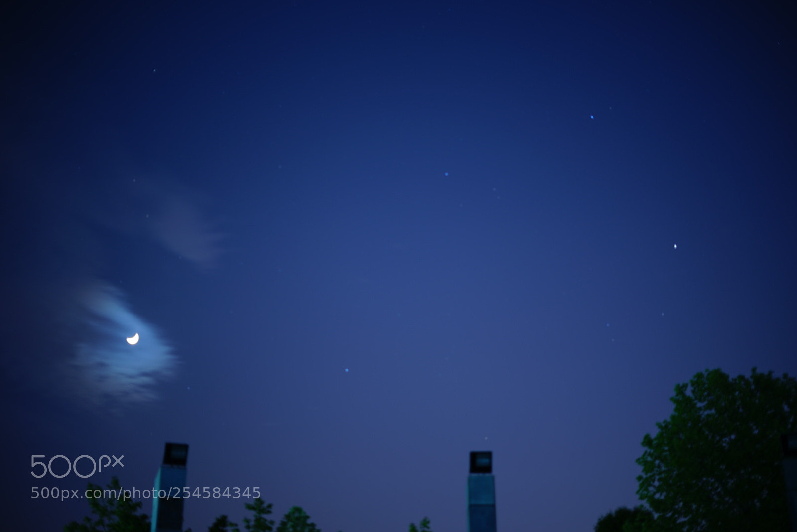 Sony a7 II sample photo. First star photography