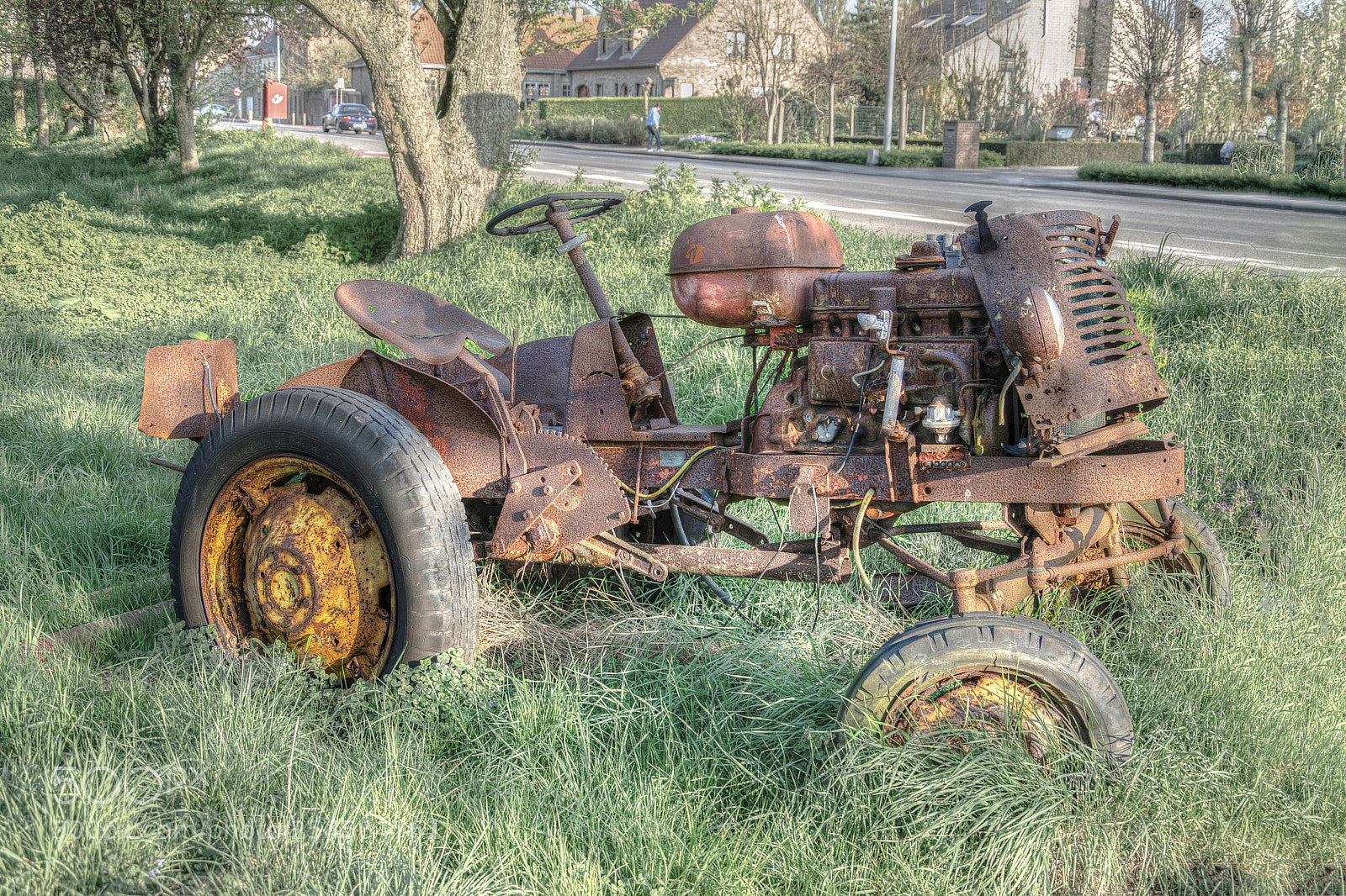 Nikon D7200 sample photo. Old tractor photography