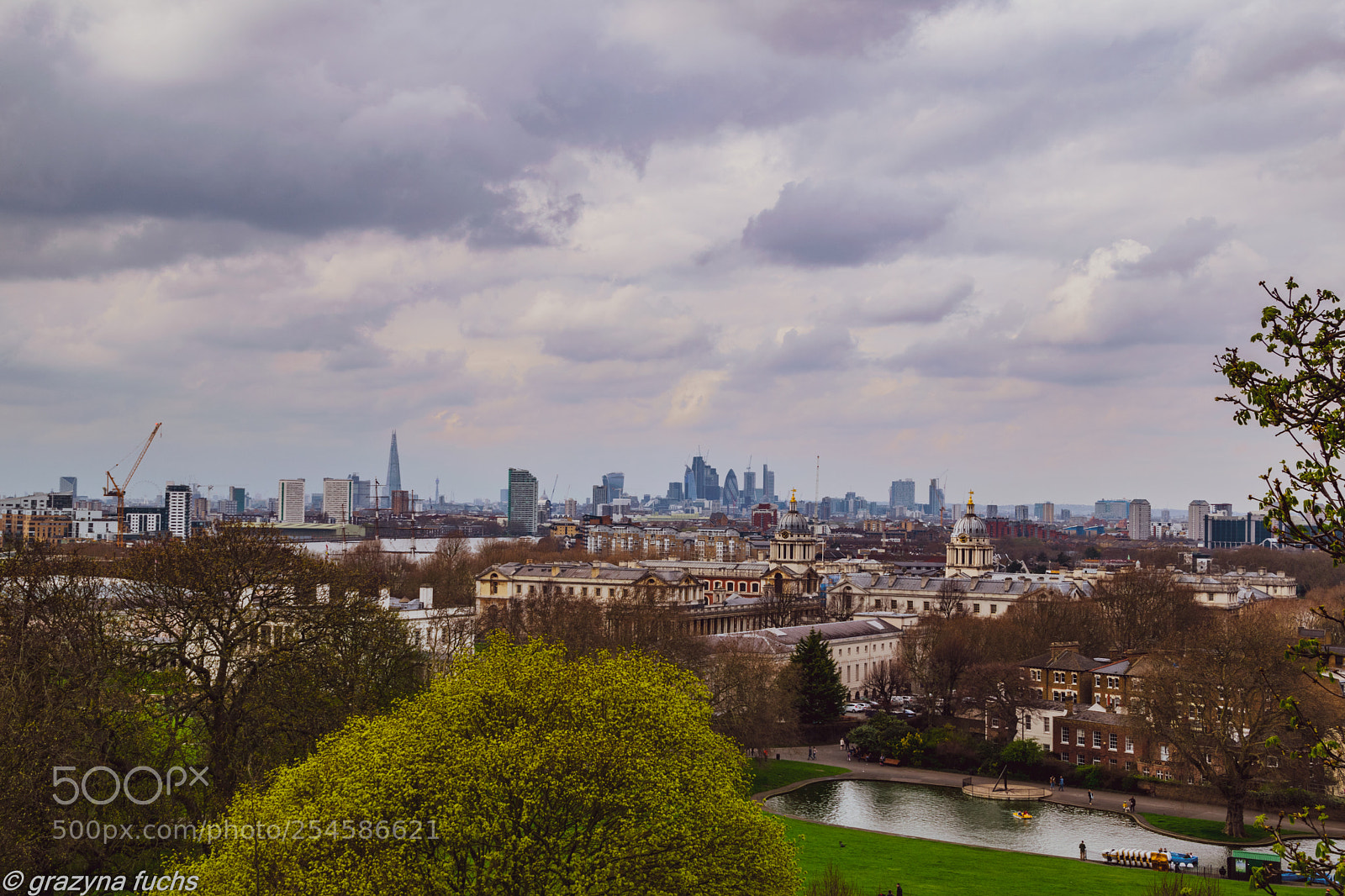 Nikon D3300 sample photo. London from greenwich park photography