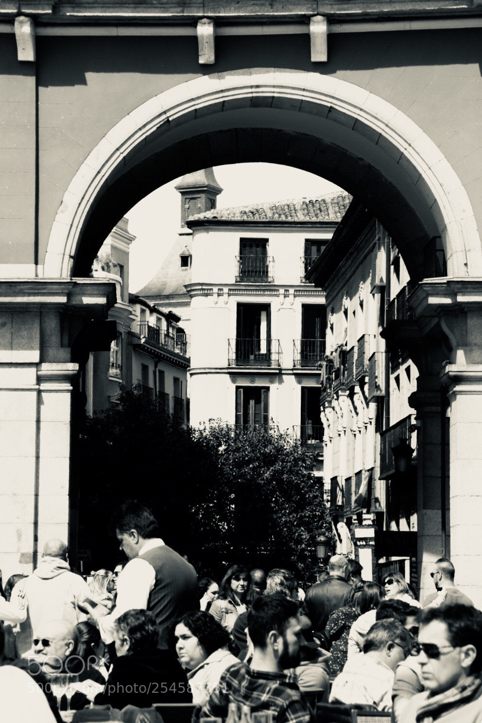 Nikon D5300 sample photo. Plaza mayor, madrid photography