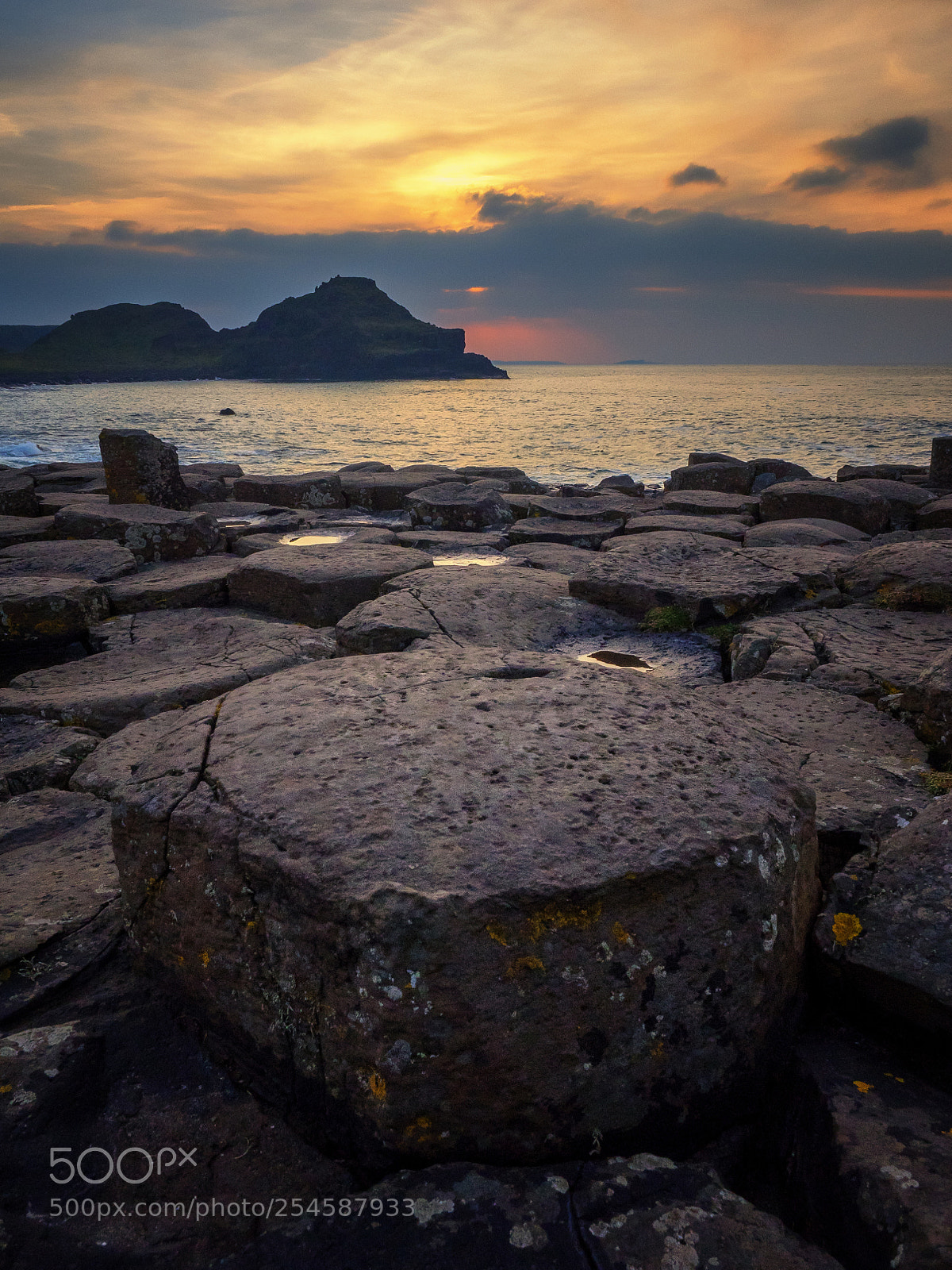 Olympus OM-D E-M1 sample photo. Giants causeway photography