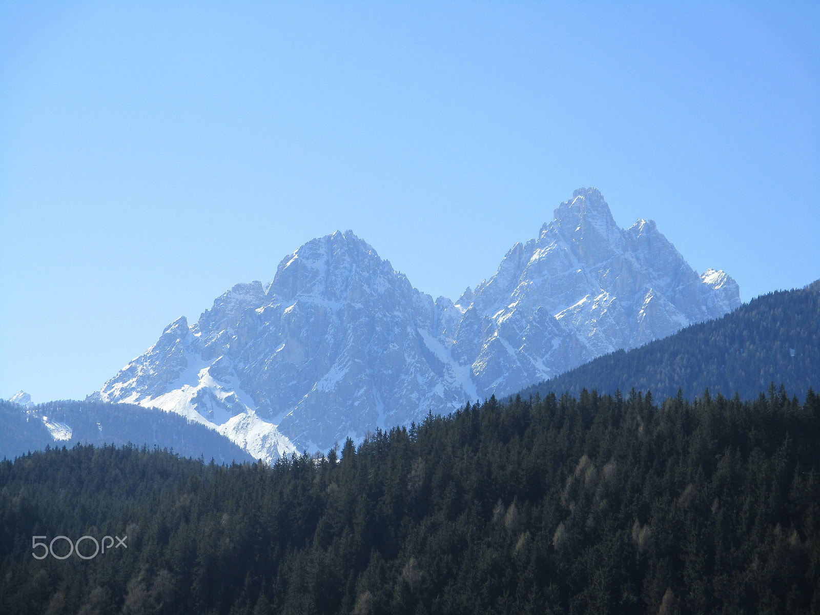 Canon IXUS 185 sample photo. Dreischusterspitze spring 2018 photography