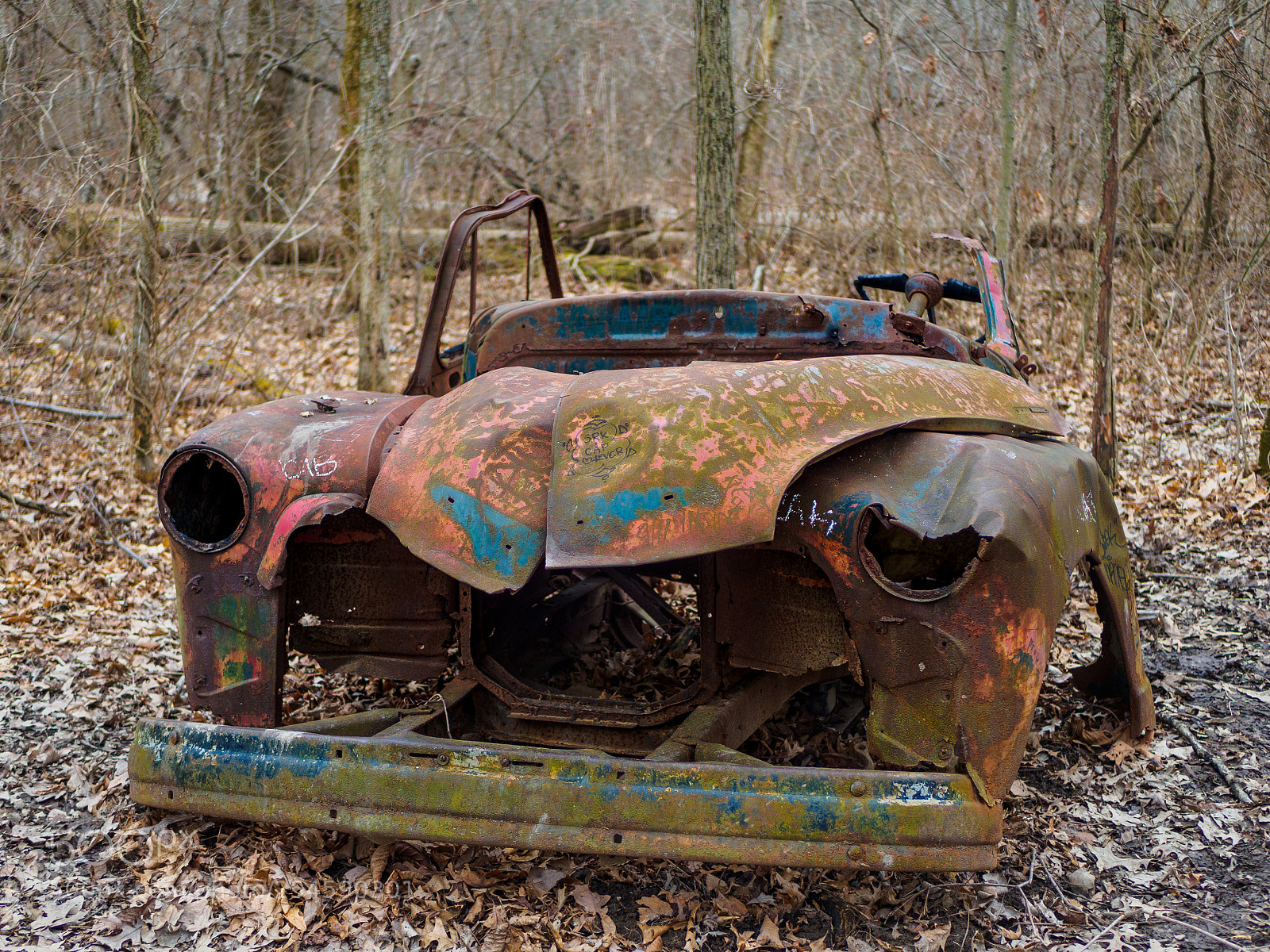Olympus OM-D E-M10 sample photo. Lost car photography