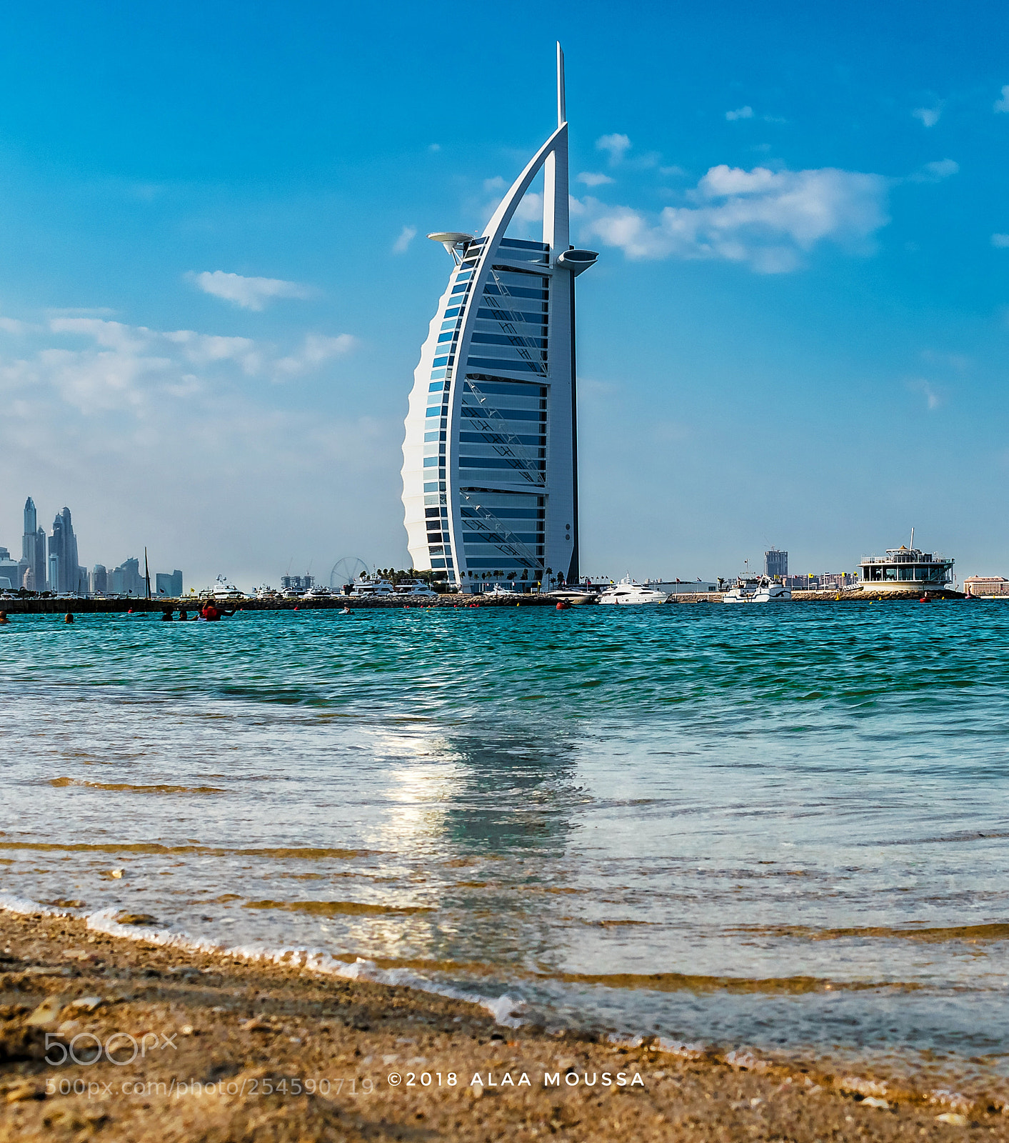 Nikon D5600 sample photo. Burj al arab photography