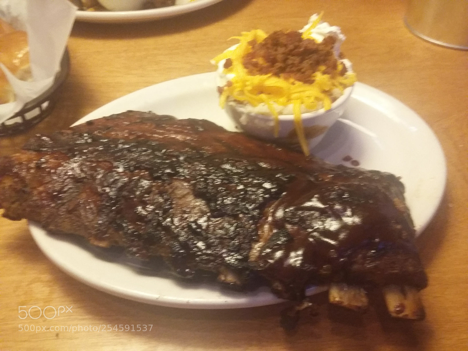 Samsung Galaxy Grand Prime sample photo. Rib dinner from texas photography