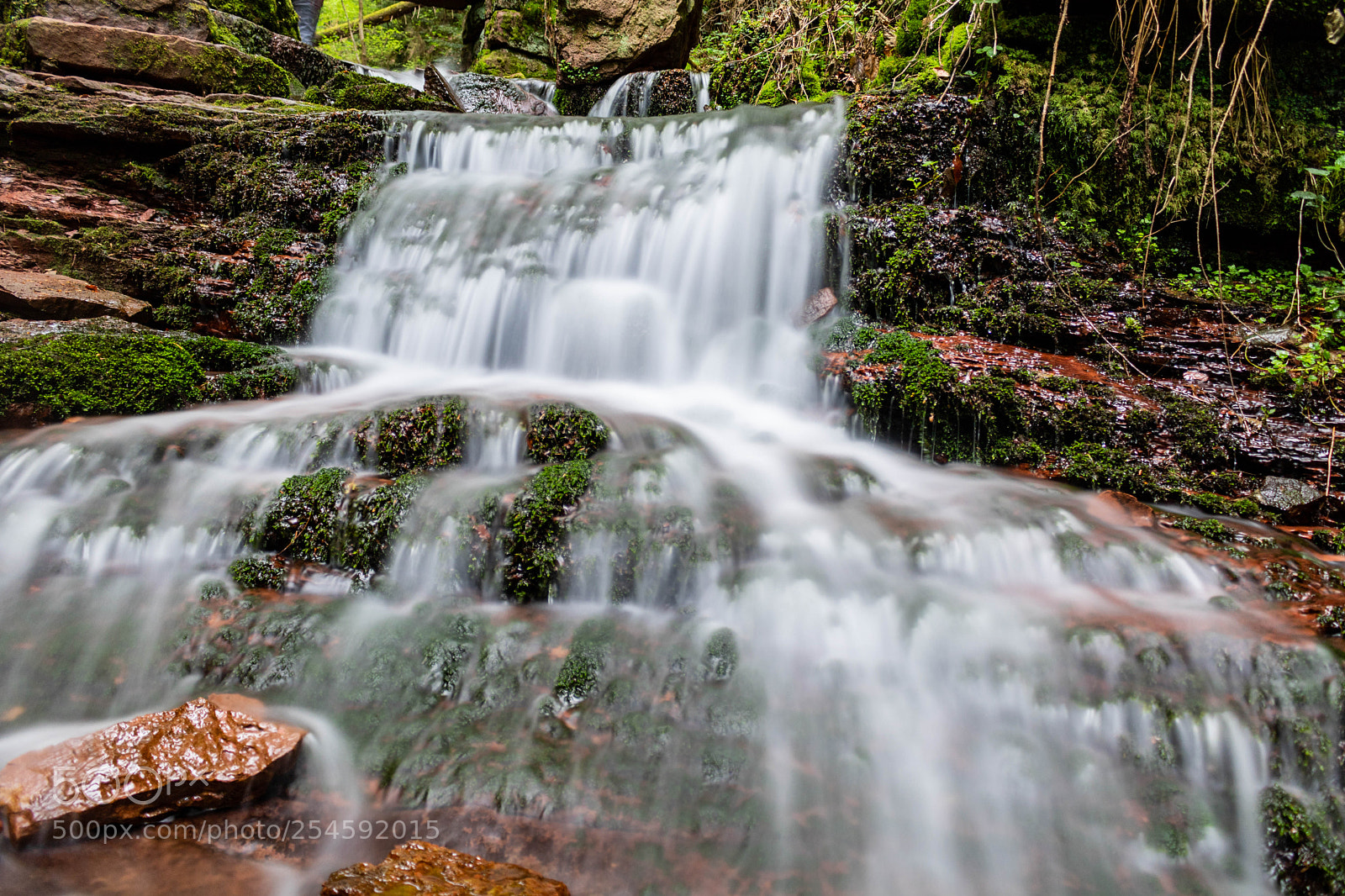 Canon EOS 750D (EOS Rebel T6i / EOS Kiss X8i) sample photo. Little waterfall photography