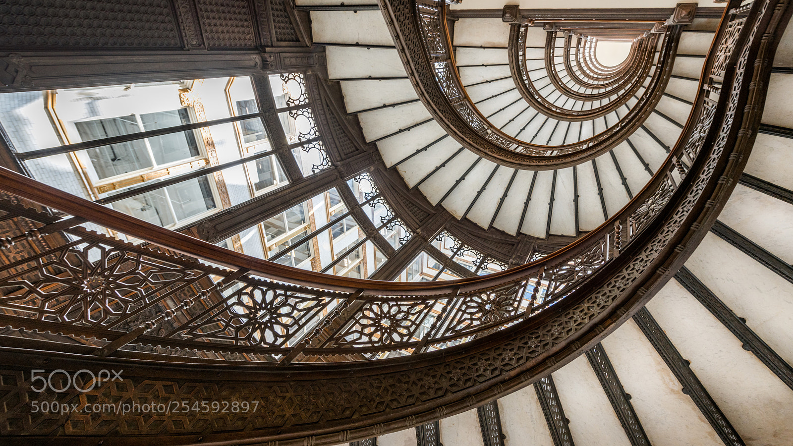 Nikon D850 sample photo. The rookery oriel staircase photography