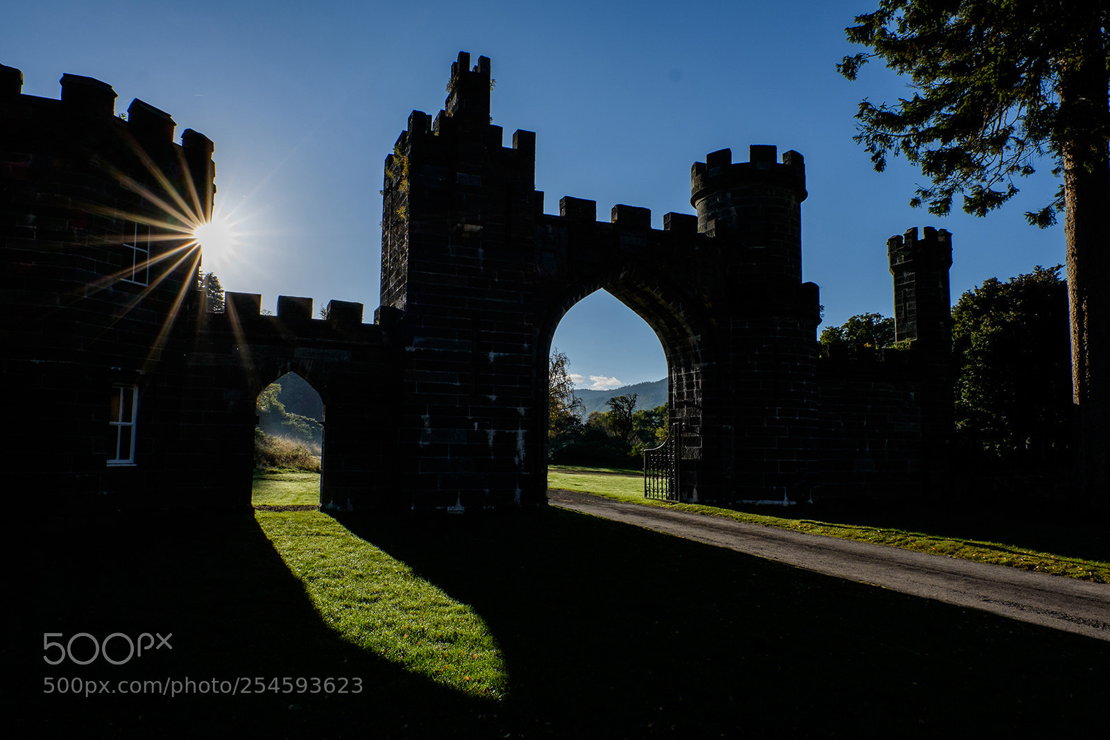 Fujifilm X-T1 sample photo. Sunset of the castle photography