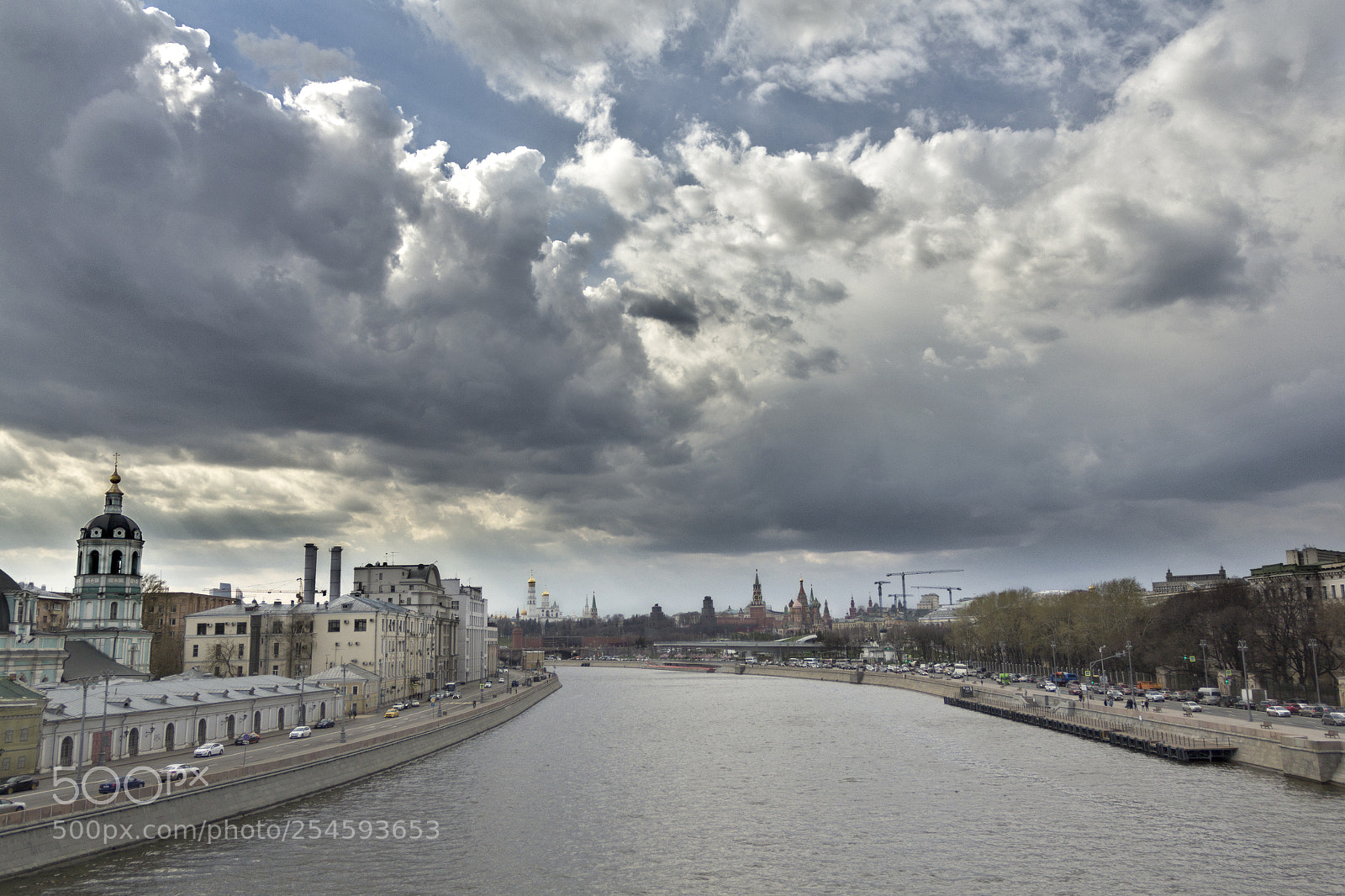 Canon EOS 60D sample photo. Cloud moscow photography