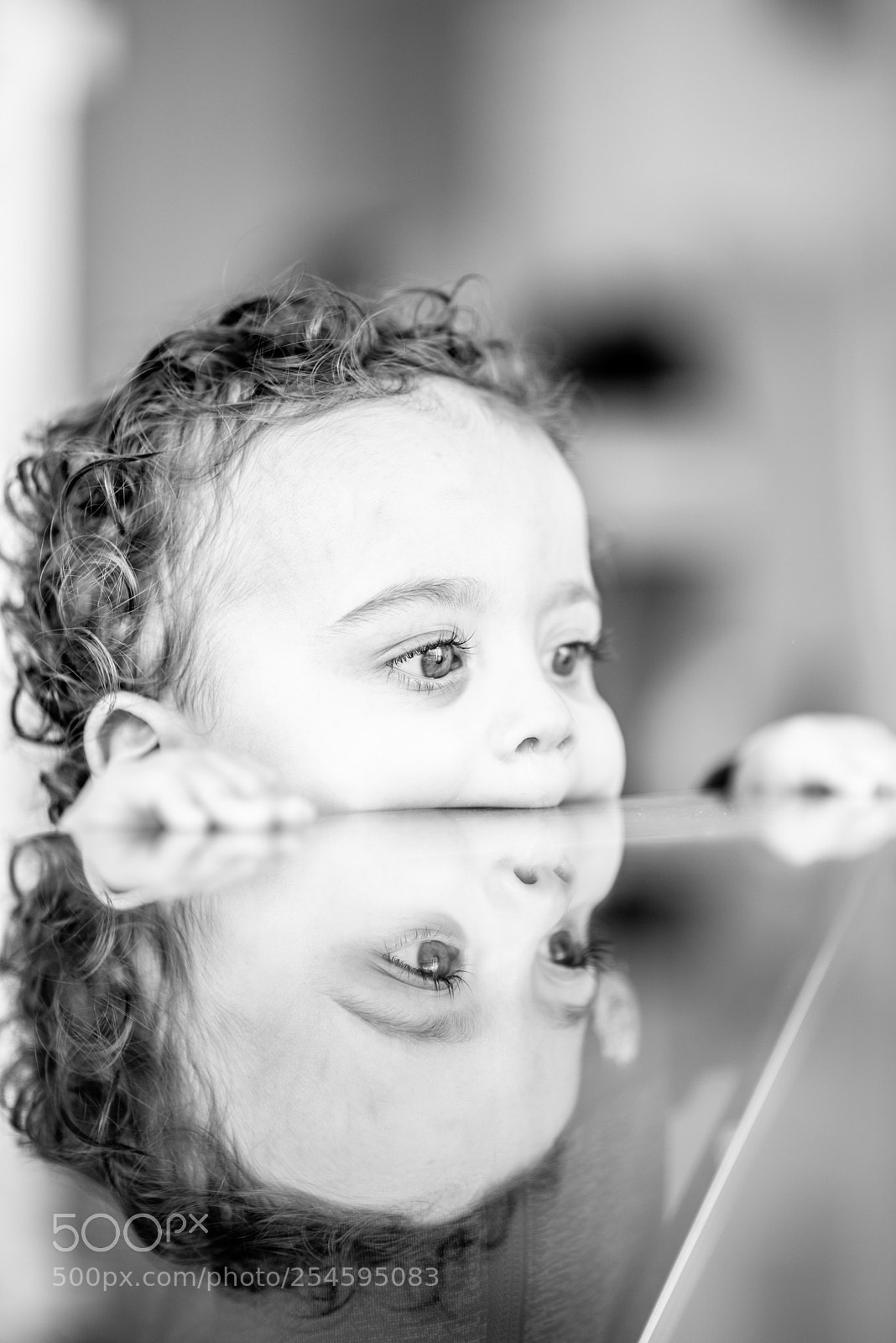 Nikon D610 sample photo. Baby reflection photography