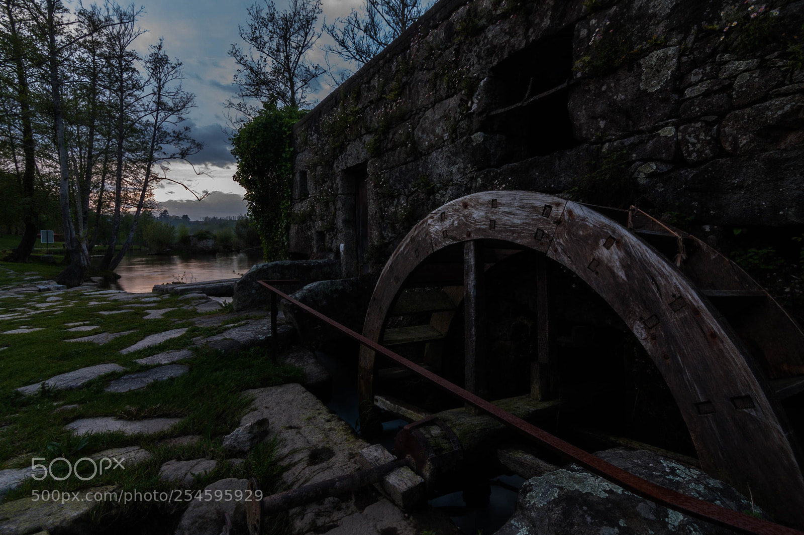 Canon EOS 40D sample photo. Old watermill photography