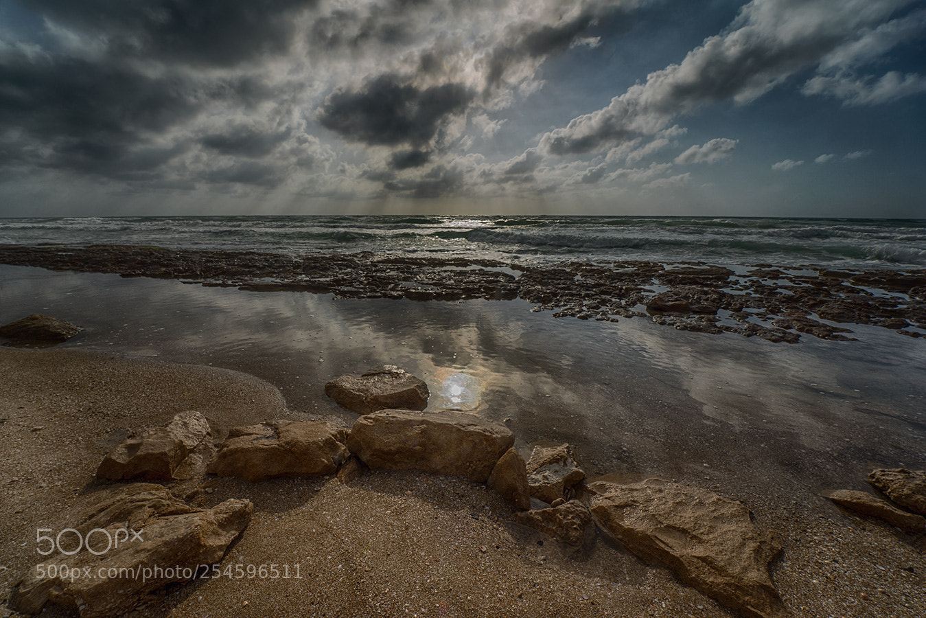 Sony a7R sample photo. Tel aviv, sunset photography