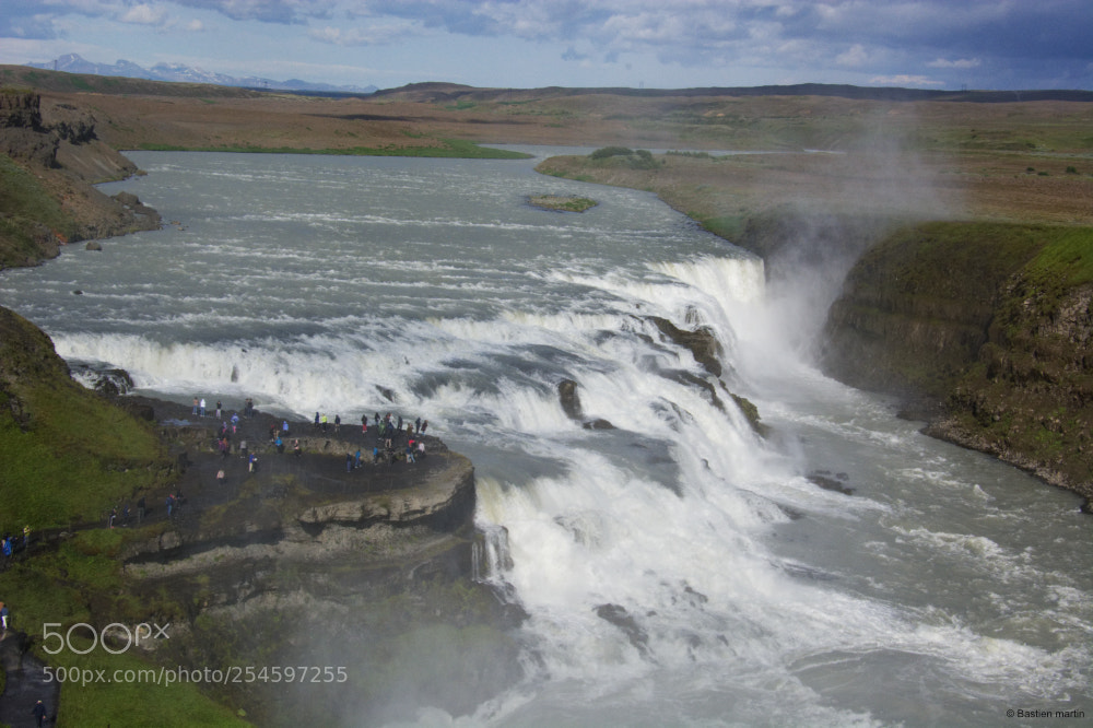 Nikon D7100 sample photo. Gullfoss photography