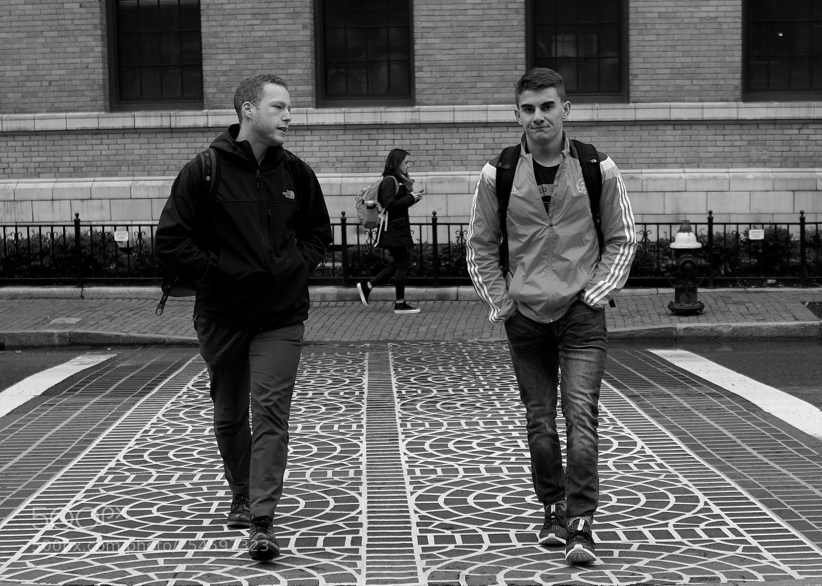 Sony a6500 sample photo. Northeastern students on an photography