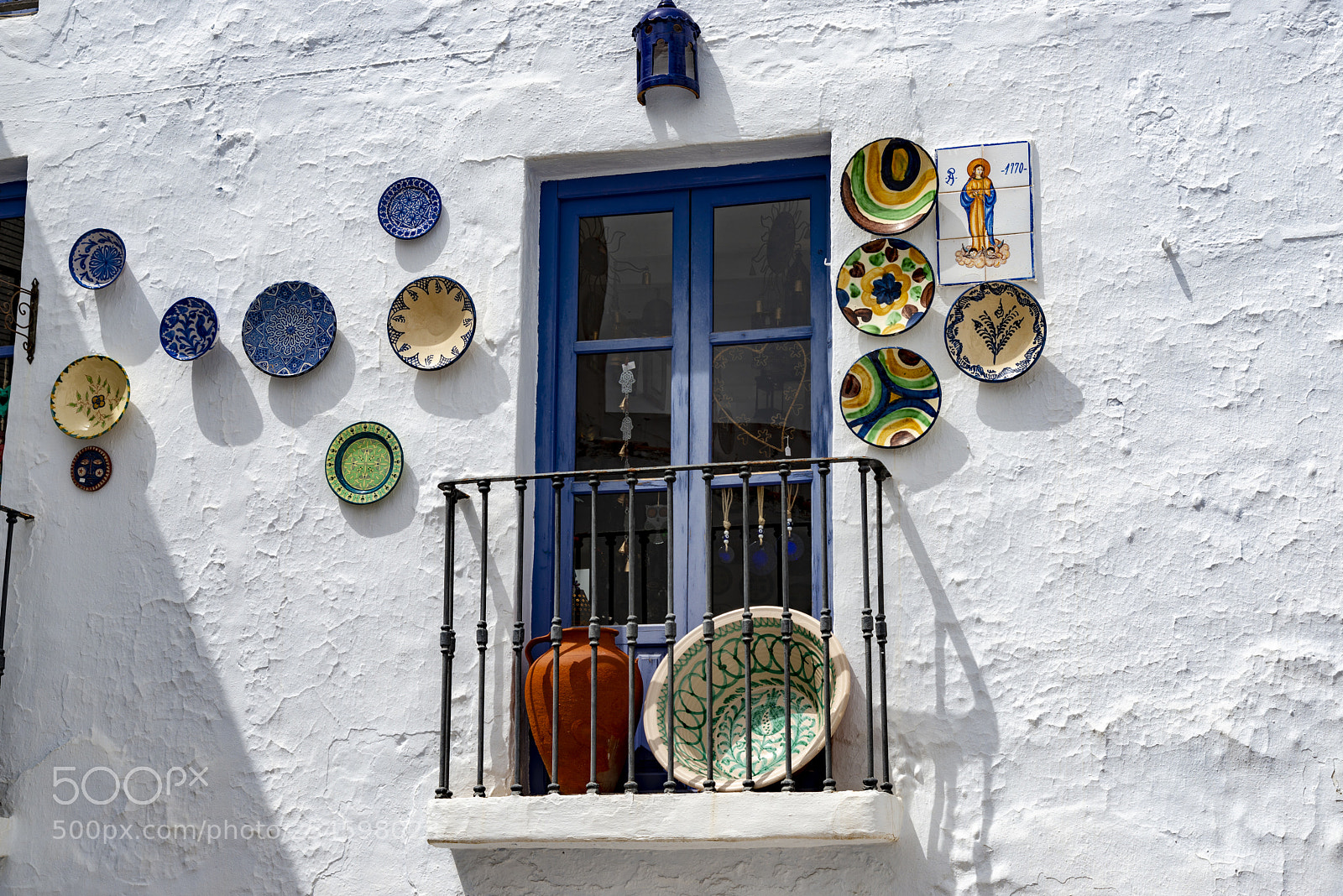 Nikon D800 sample photo. Balcón en frigiliana photography