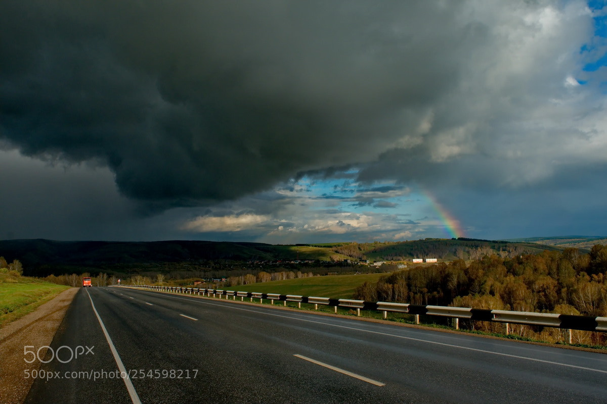 Fujifilm X-T1 sample photo. Russia. autumn rainbow of photography