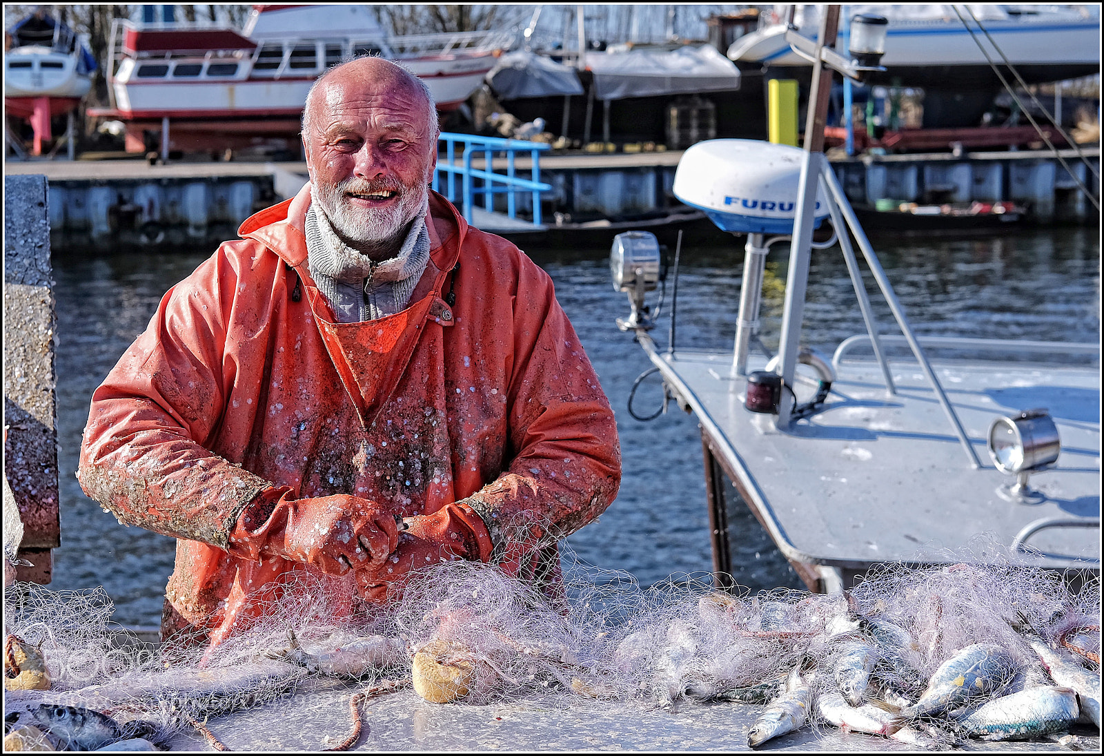 Fujifilm X-T1 sample photo. The fisherman photography