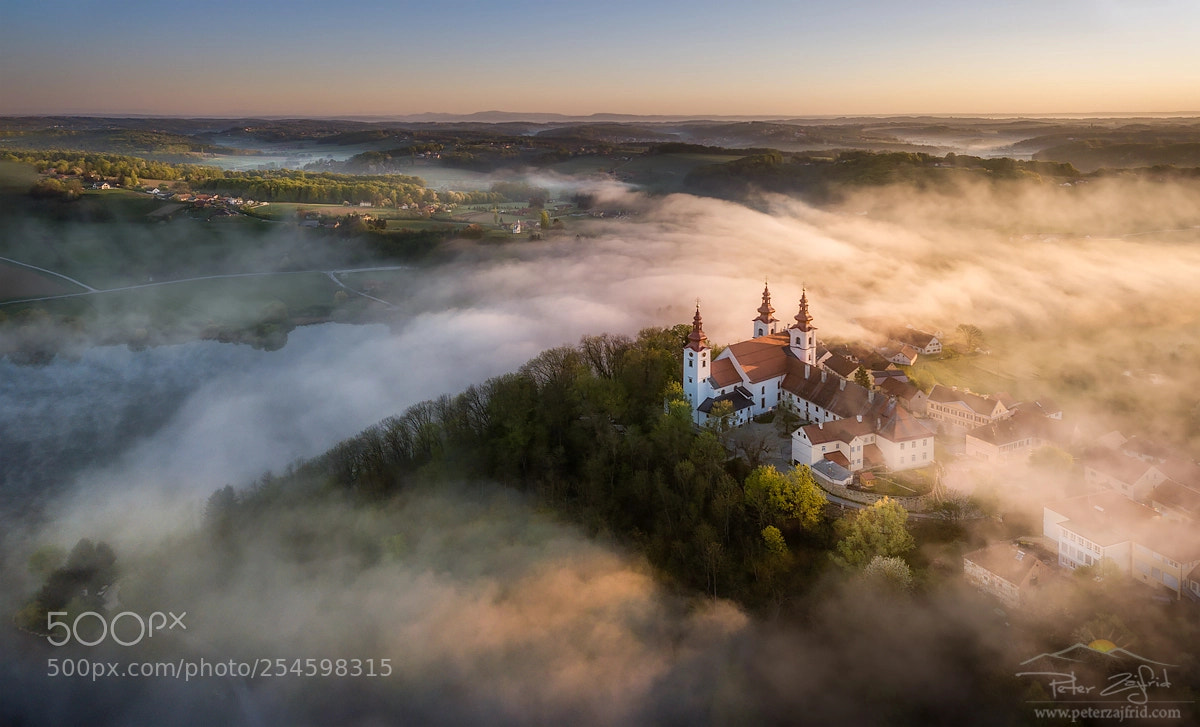 DJI FC220 sample photo. Spring morning photography