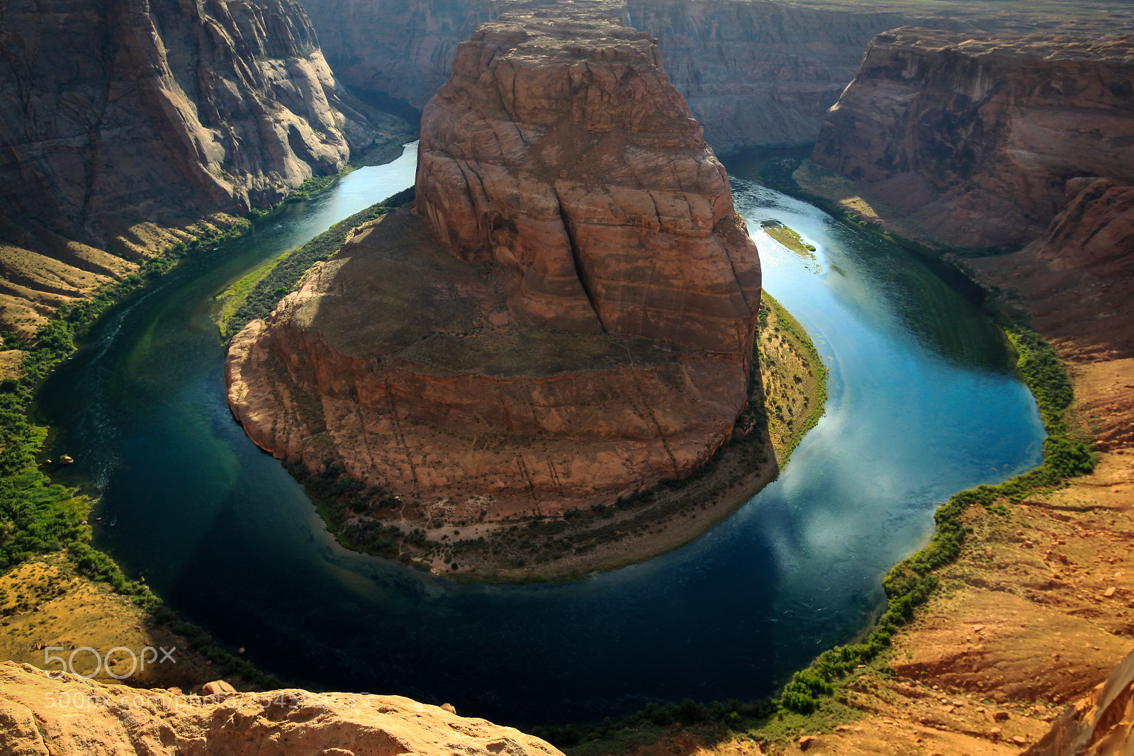 Canon EOS 500D (EOS Rebel T1i / EOS Kiss X3) sample photo. Horseshoe bend photography