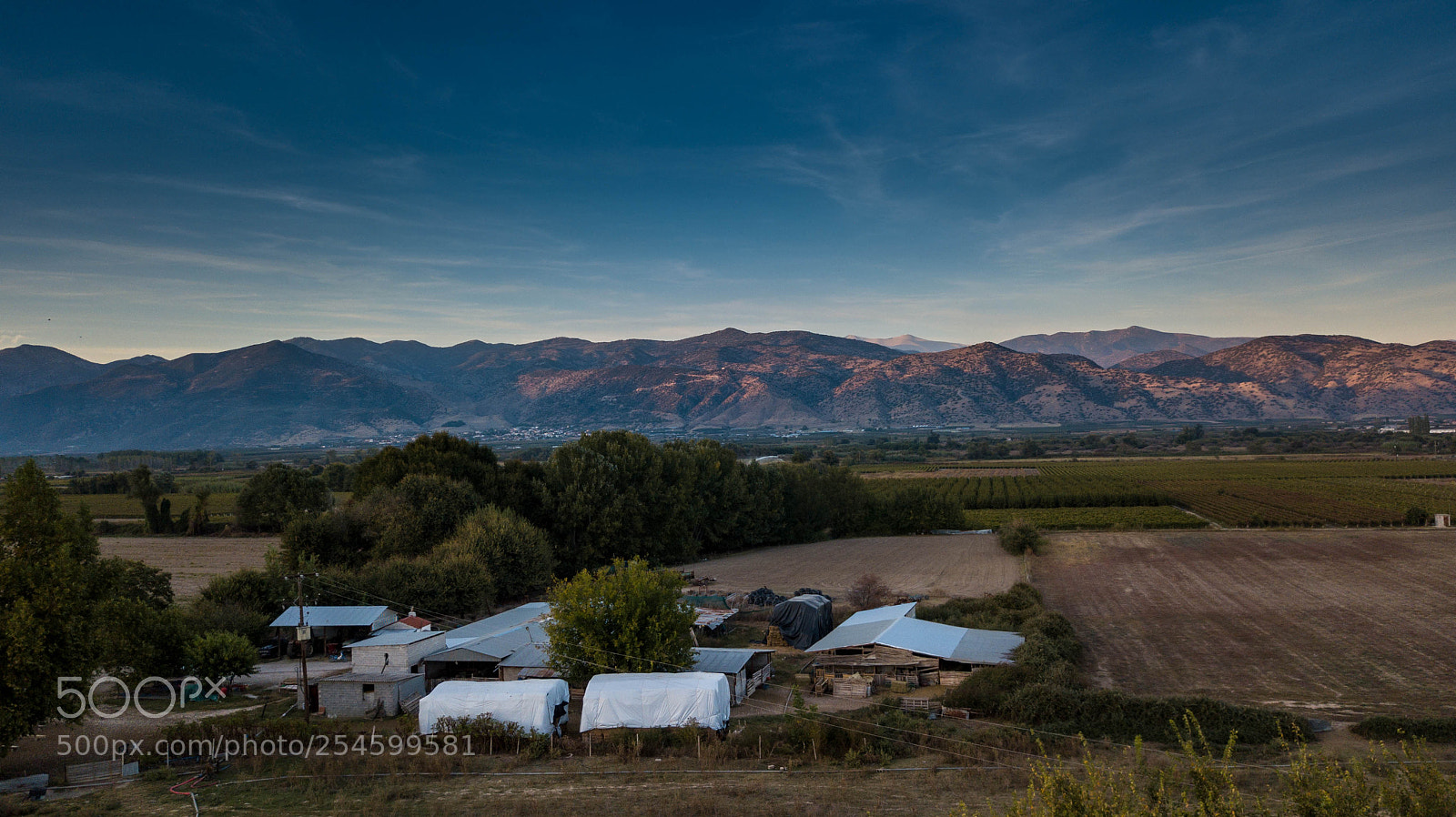 DJI FC220 sample photo. Landscape-goldenhour photography