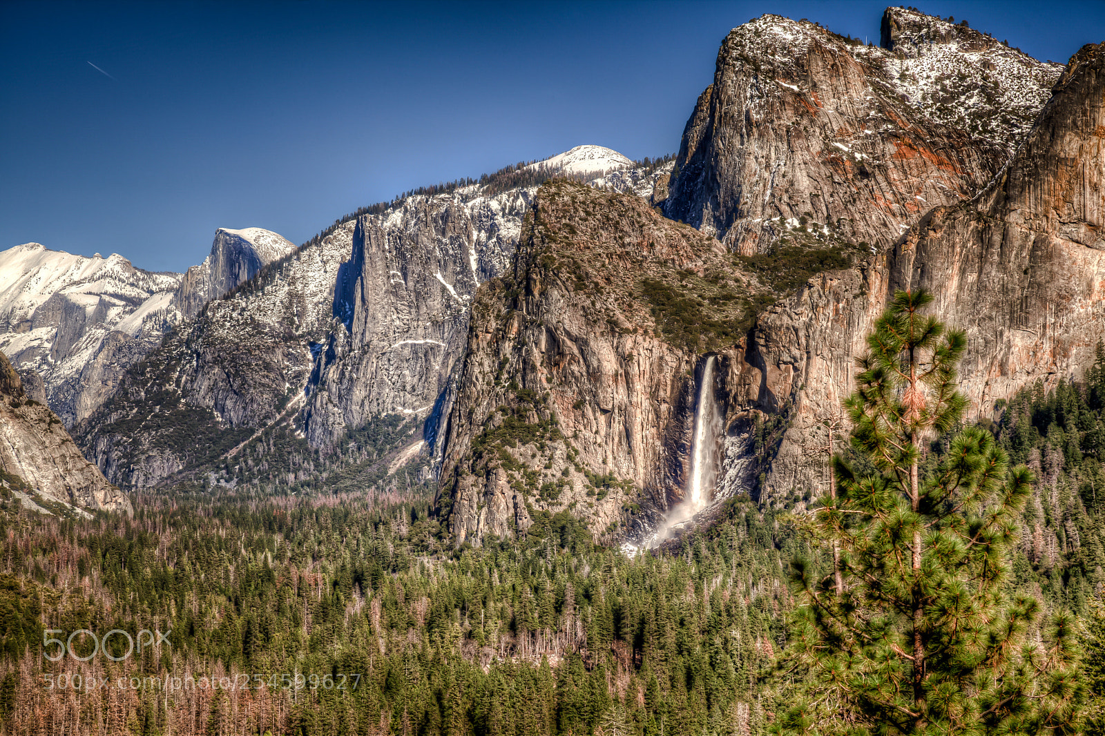 Canon EOS 5D Mark II sample photo. Tunnel view in yosemite photography