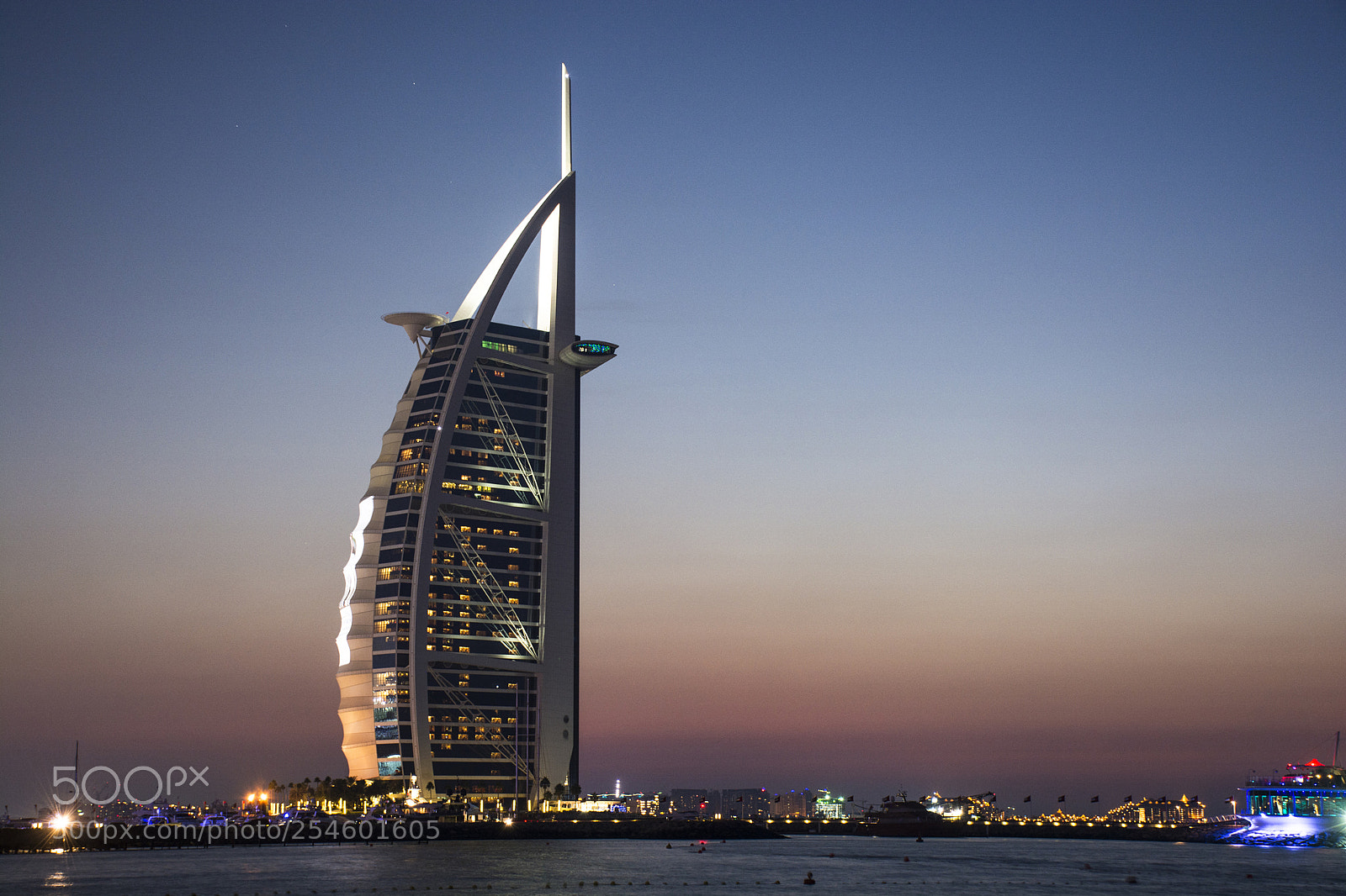 Nikon D7100 sample photo. Burj al arab photography