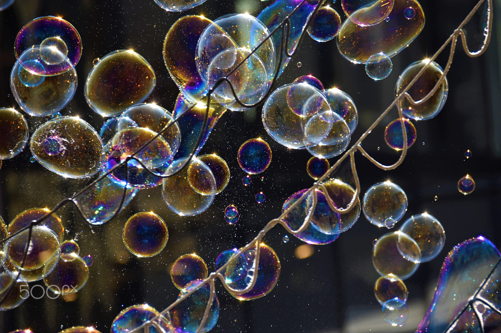 Nikon D5500 sample photo. Bubbles photography