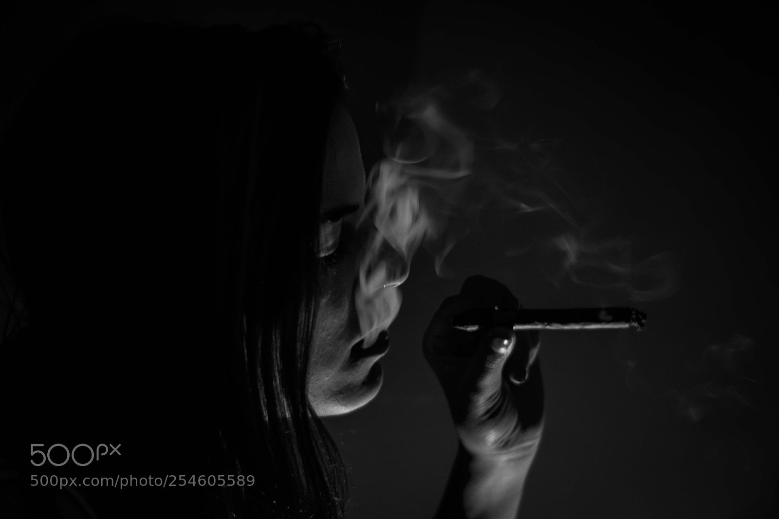 Nikon D5200 sample photo. Smoking  photography