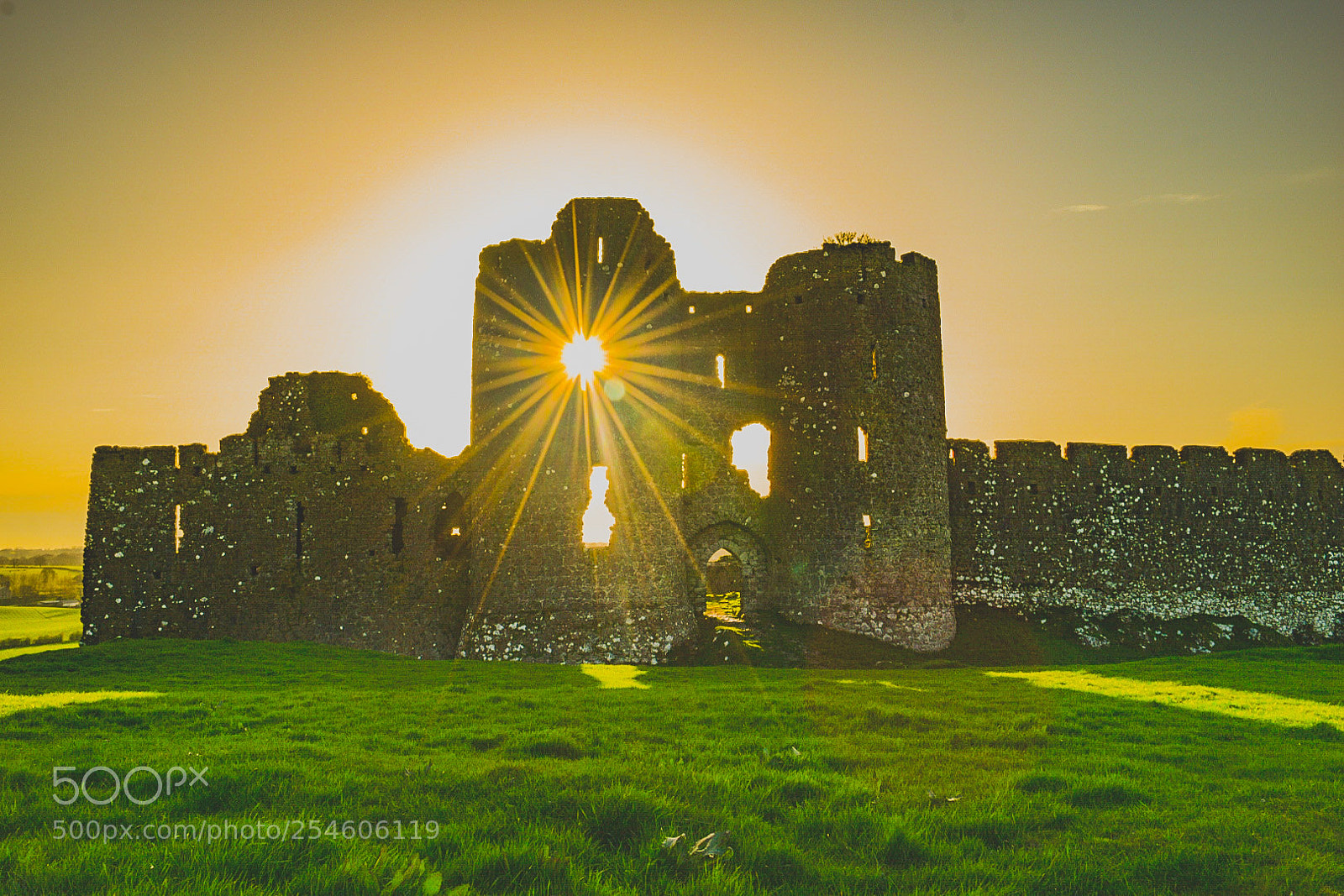 Nikon D5300 sample photo. Old castle at sunset photography