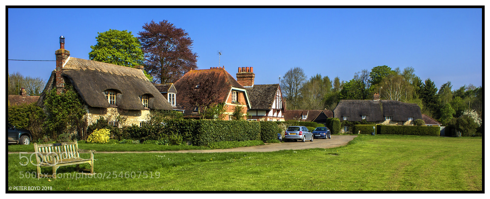 Canon EOS 60D sample photo. Houses by the green photography