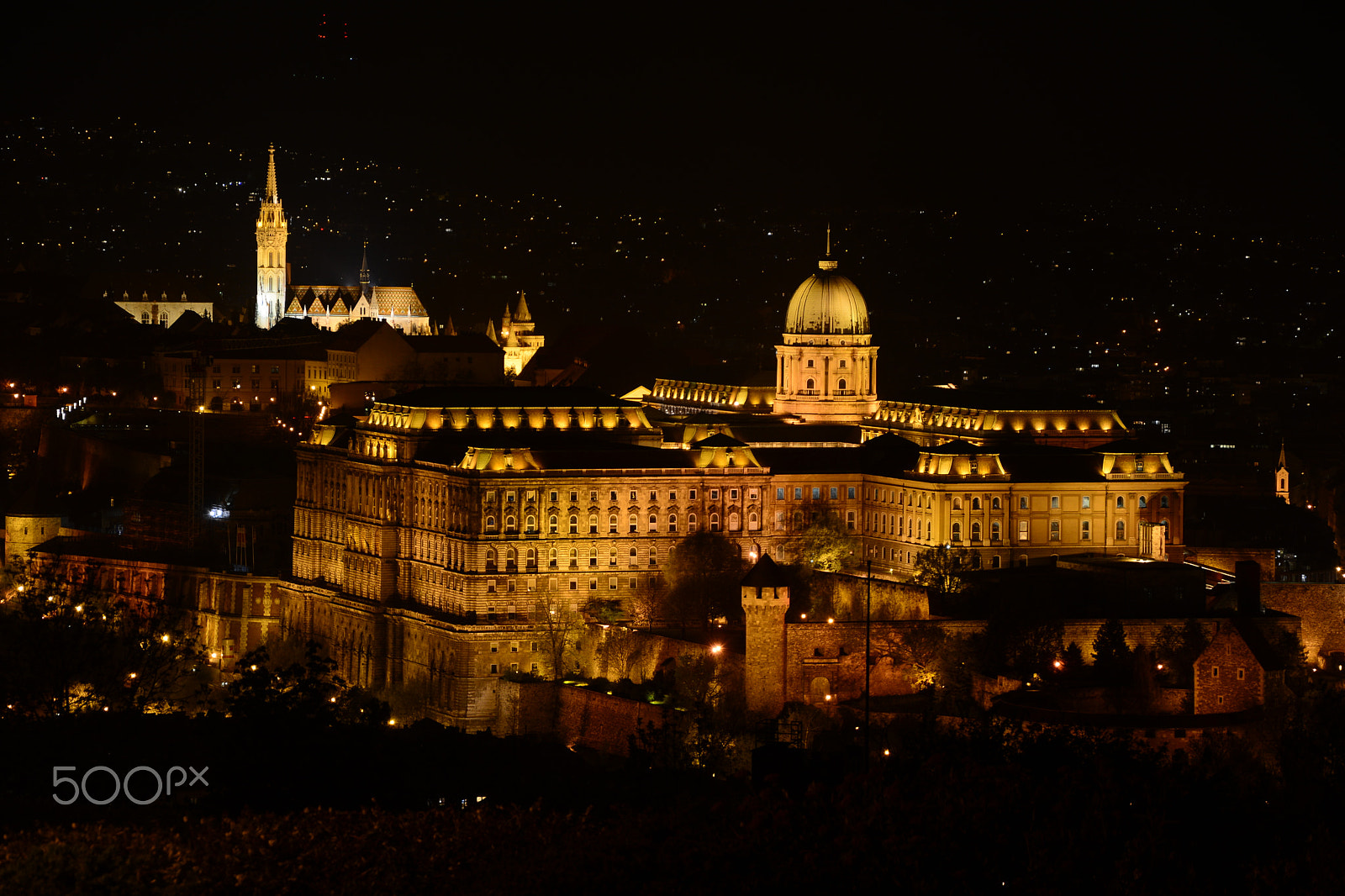 Nikon D7100 sample photo. Buda castle photography