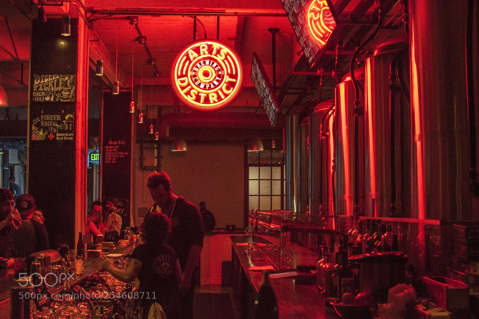 Nikon D5500 sample photo. Arts district brewery photography