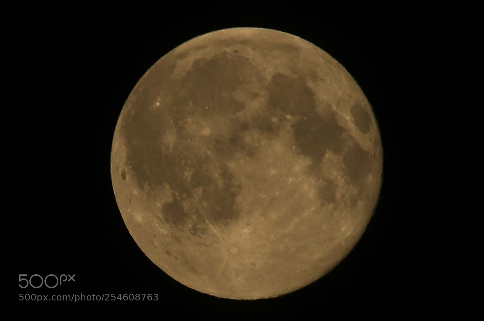 Canon EOS 70D sample photo. Full moon photography