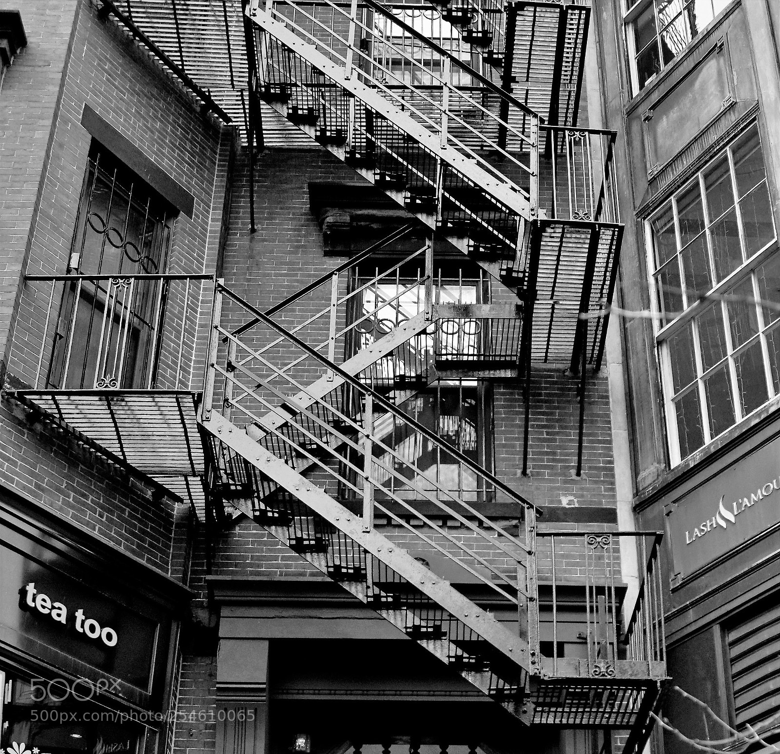 Sony a6500 sample photo. A fire escape on photography