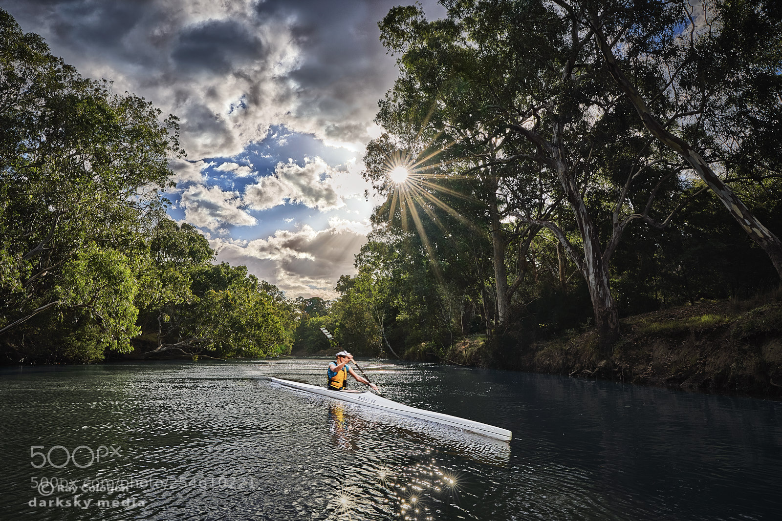 Sony a7R III sample photo. River race rider photography