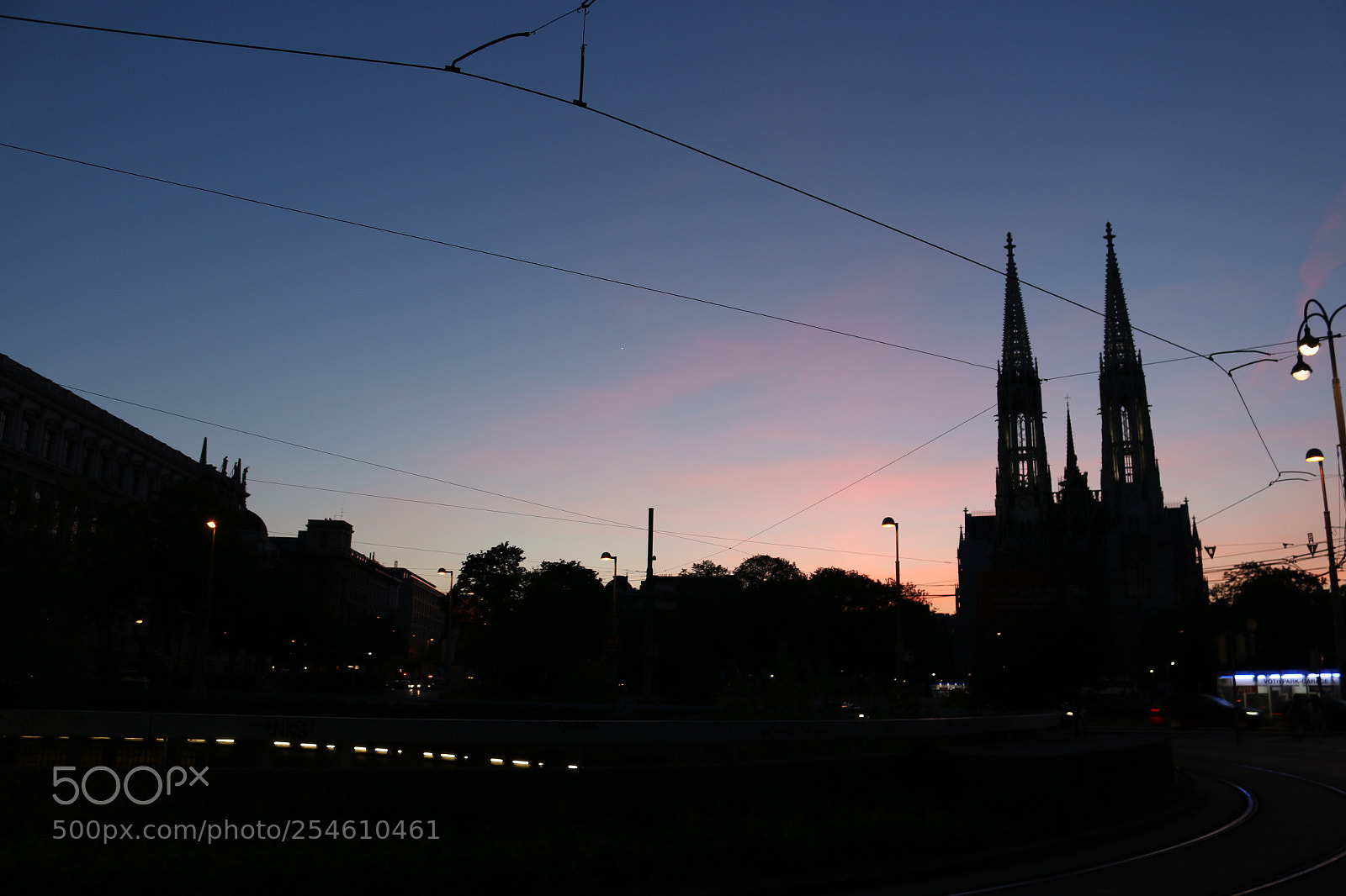 Canon EOS 70D sample photo. Vienna at night  photography