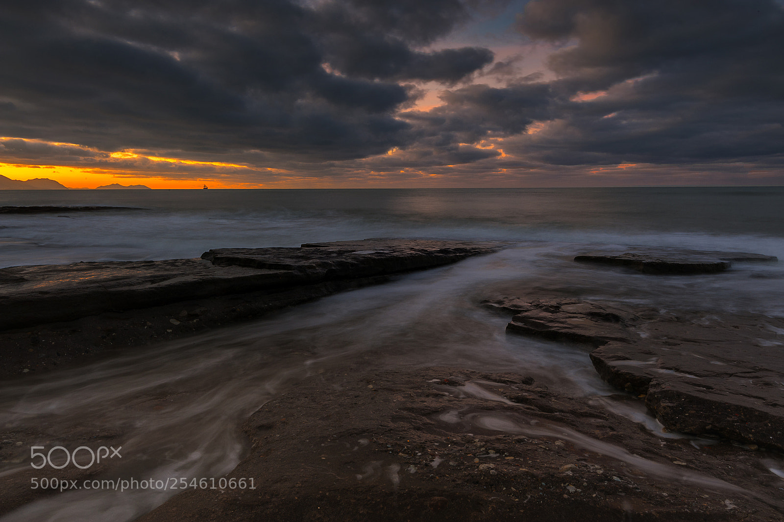 Nikon D700 sample photo. Sunset storm photography