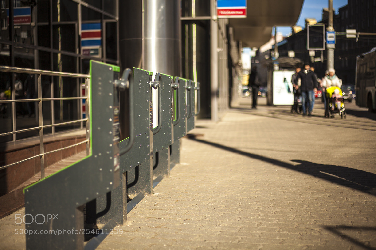 Canon EOS 5D Mark II sample photo. Tallinn bicycle station photography