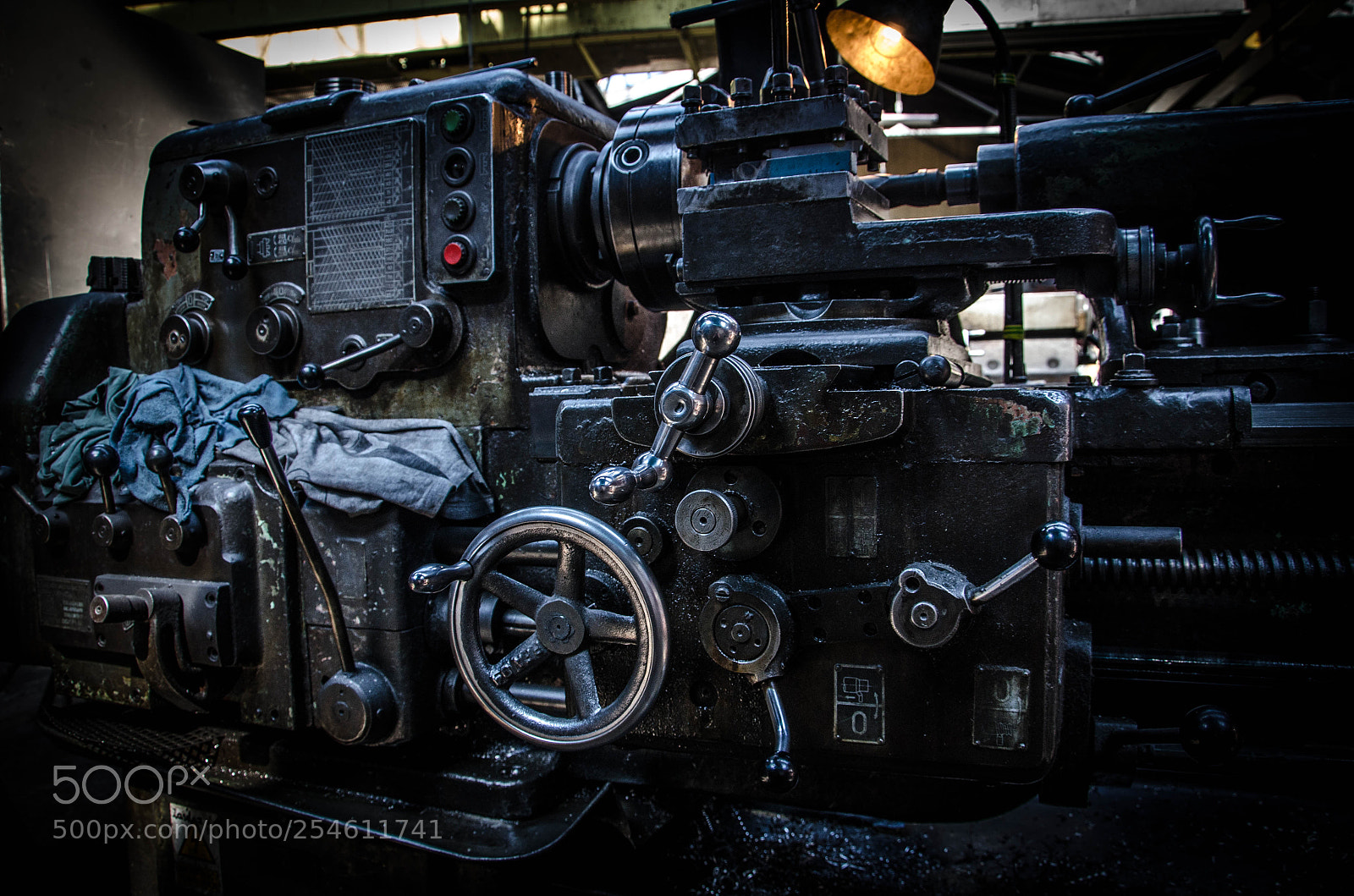 Nikon D7000 sample photo. Machinery photography