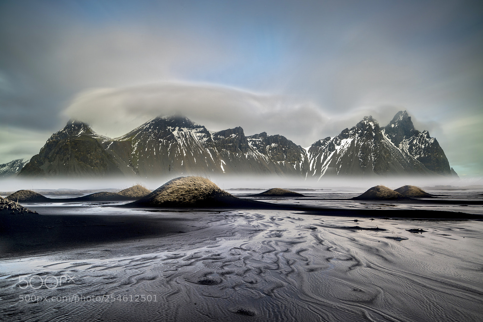 Nikon D810 sample photo. Vestrahorn photography