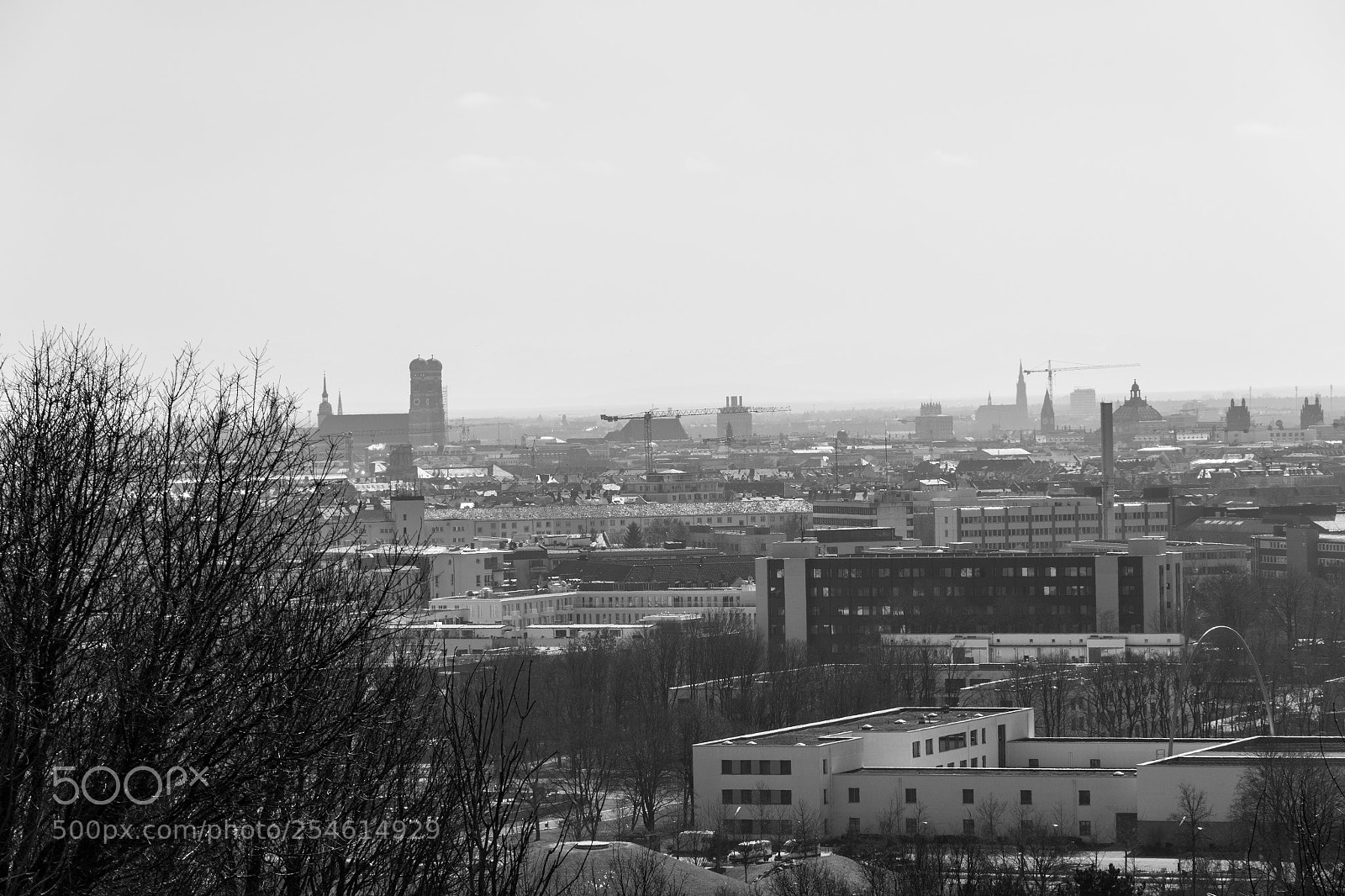 Canon EOS 7D Mark II sample photo. Blick über münchen photography