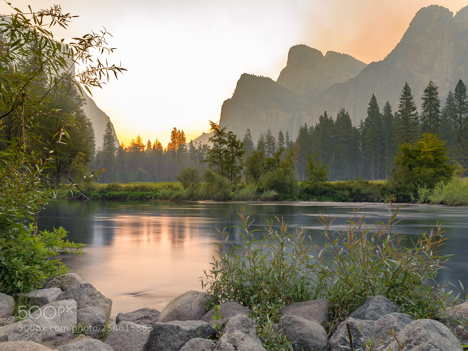 Nikon D700 sample photo. Sunrise at yosemite photography
