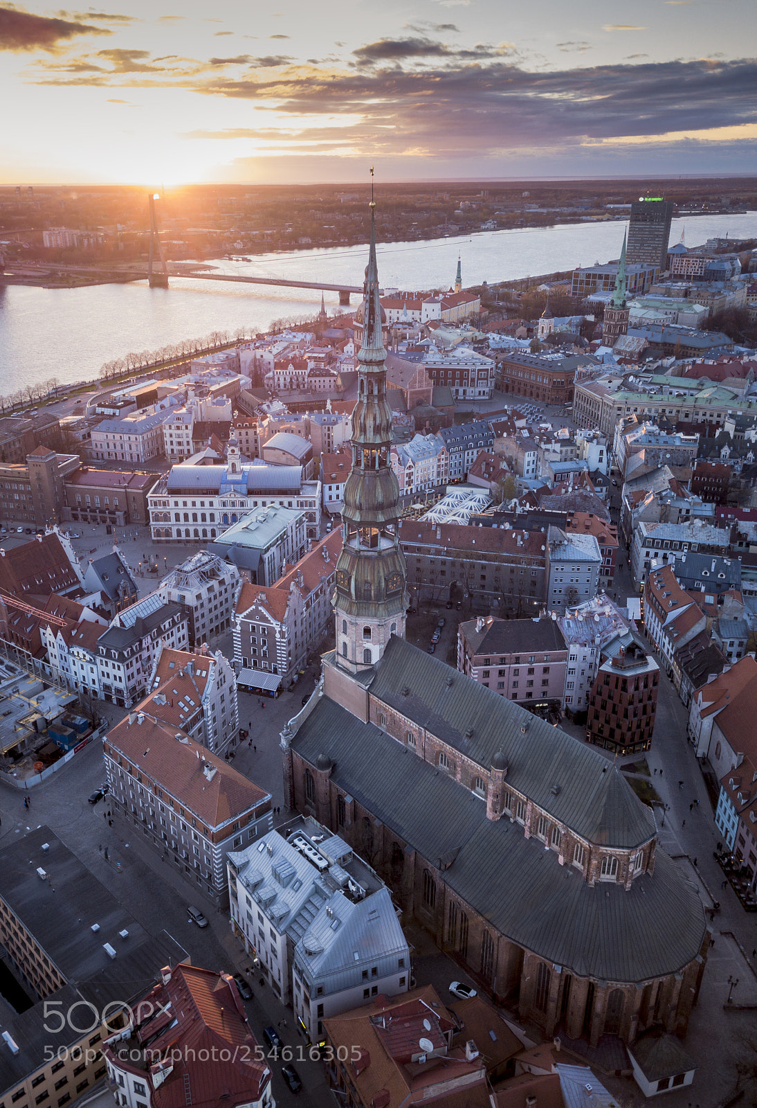 DJI FC220 sample photo. Riga, latvia photography
