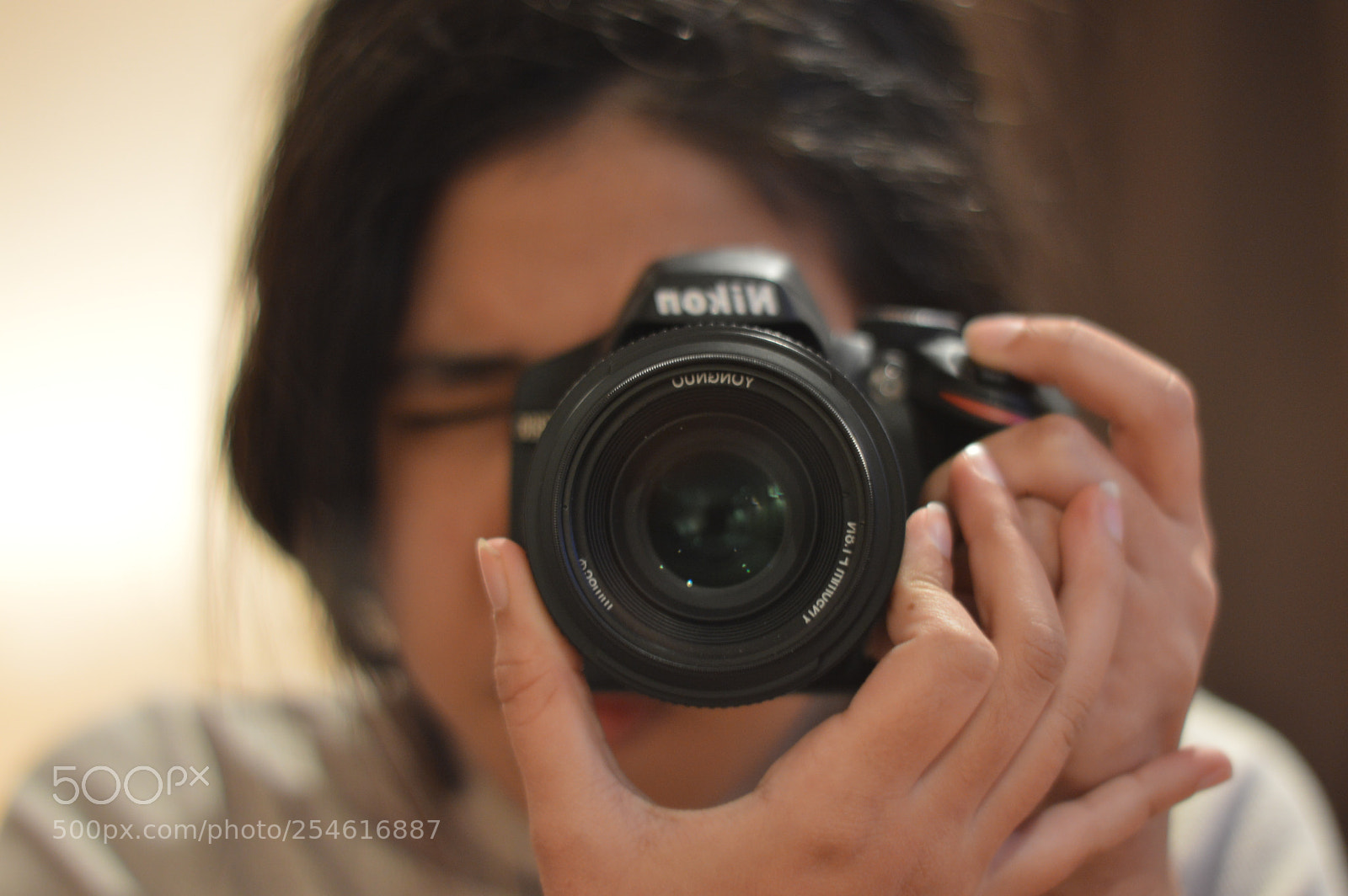 Nikon D3200 sample photo. Selfie photography