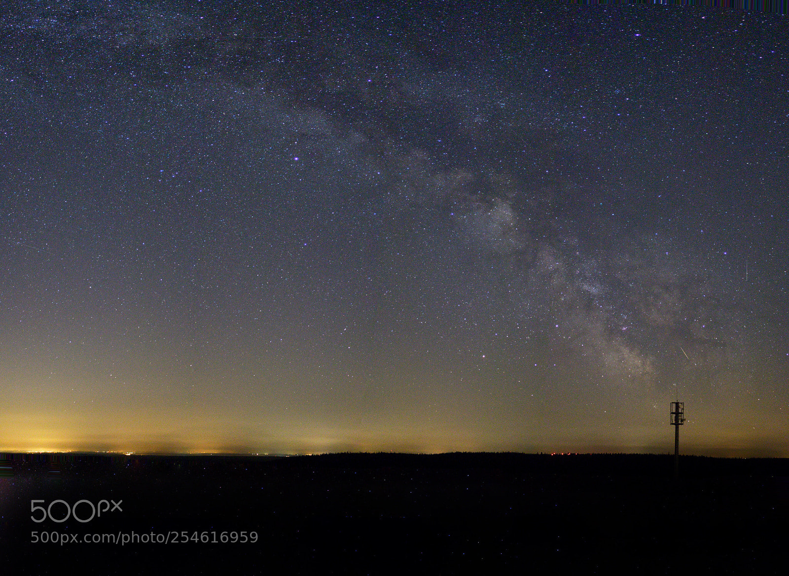 Olympus OM-D E-M1 sample photo. My first milkyway capture photography