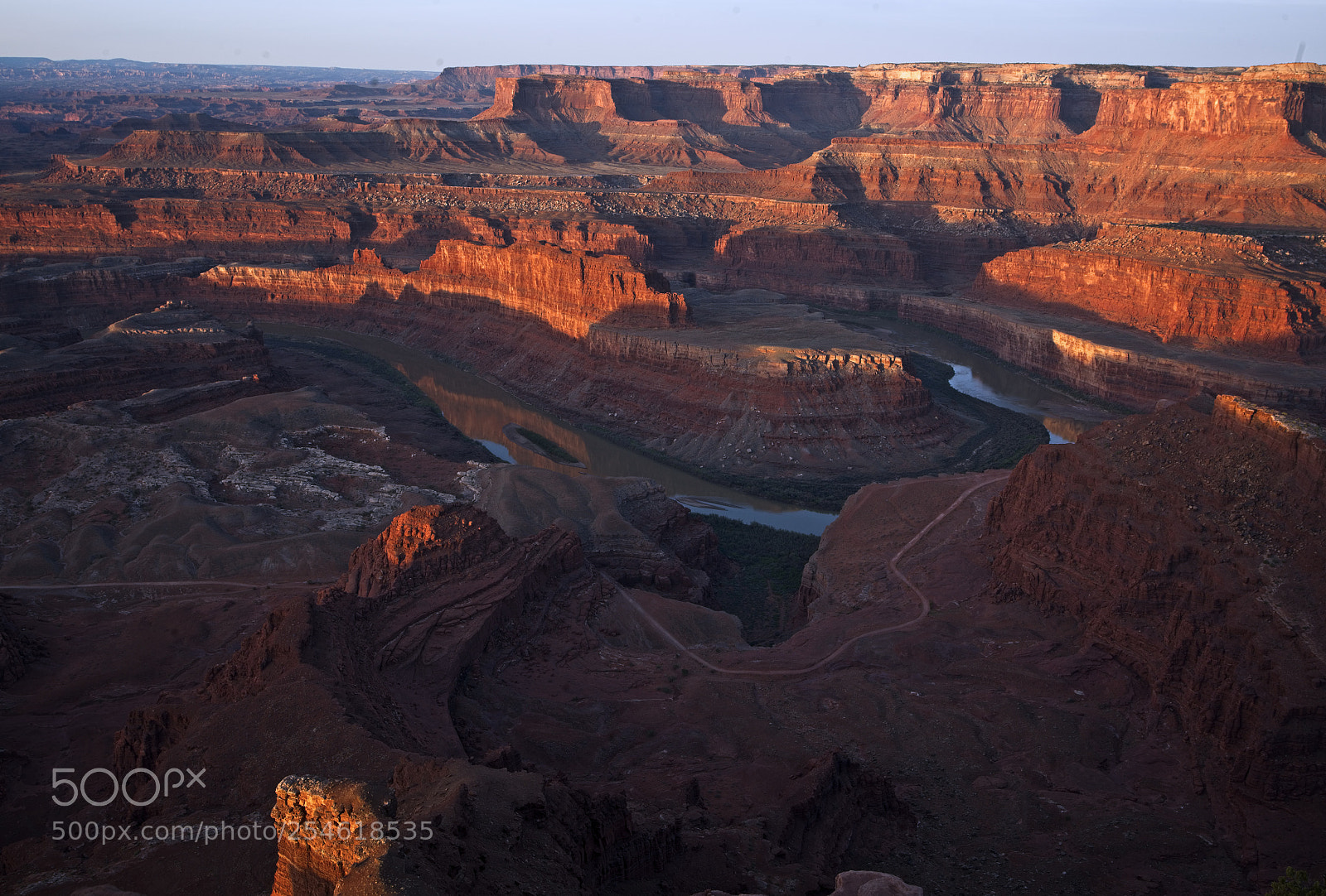 Sony a7R II sample photo. Sunrise on deadhorse point photography